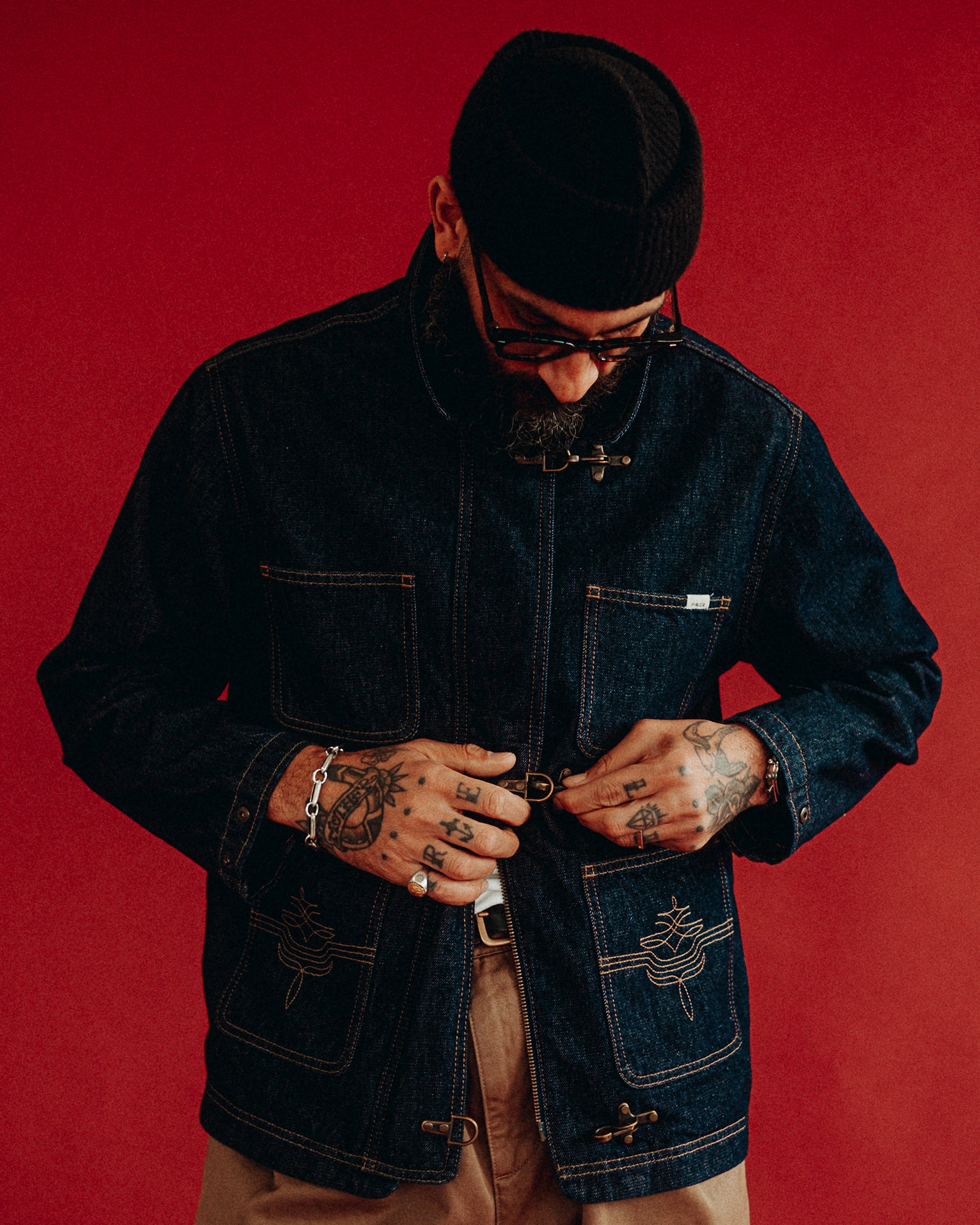 Foundry Denim Jacket - Raw Indigo