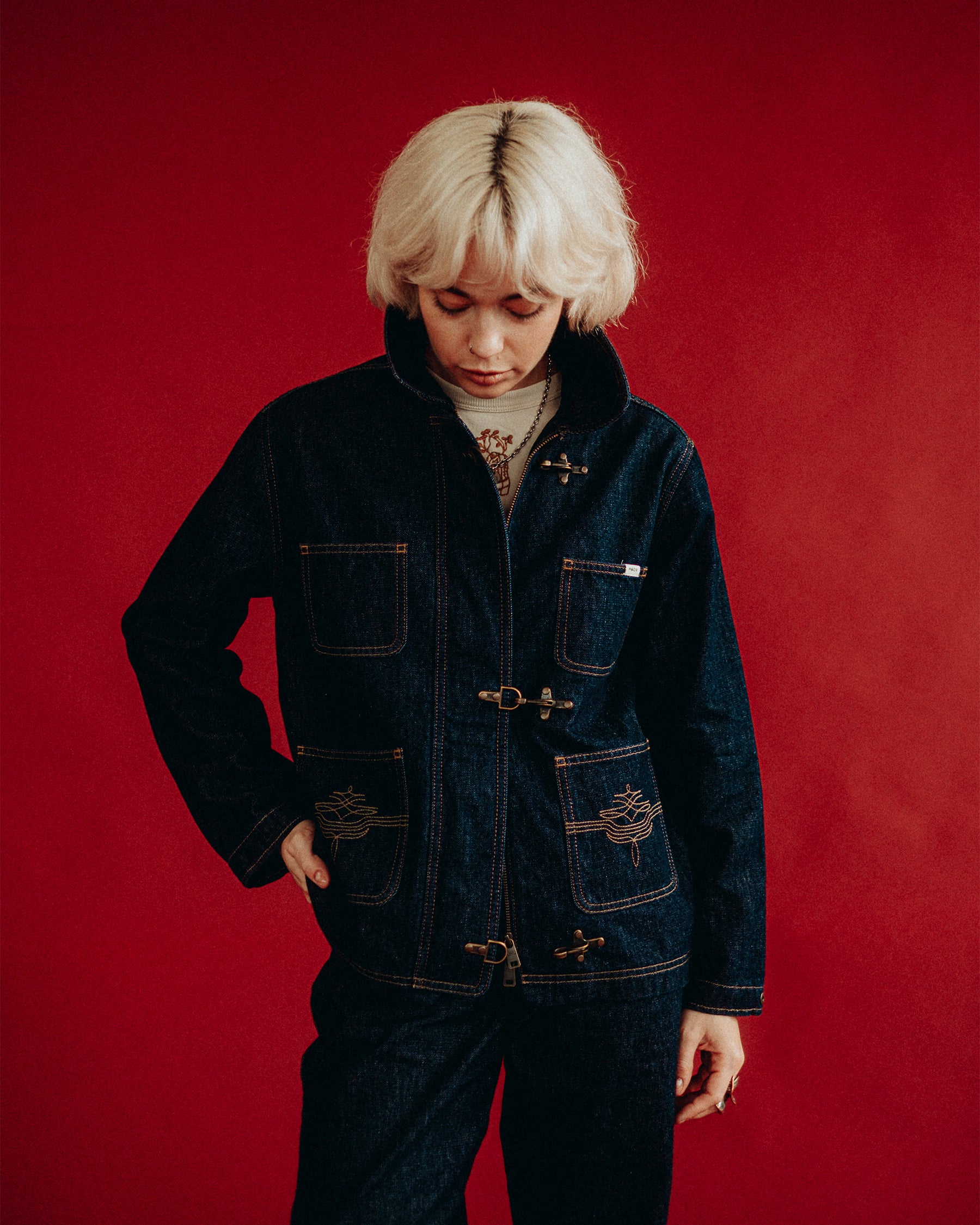 Foundry Denim Jacket - Raw Indigo