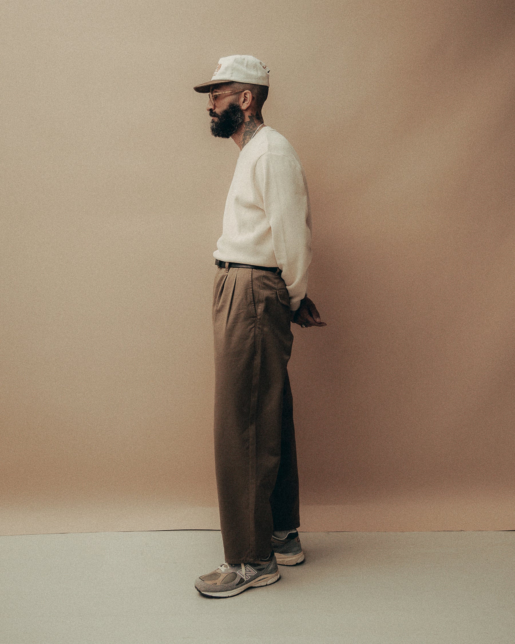 Union Pleated Pant - Olive Drab