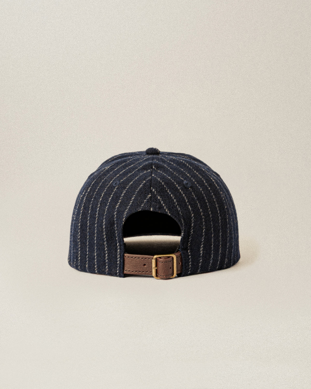 Flyers Wool 5 Panel Cap - Navy Pinstripe