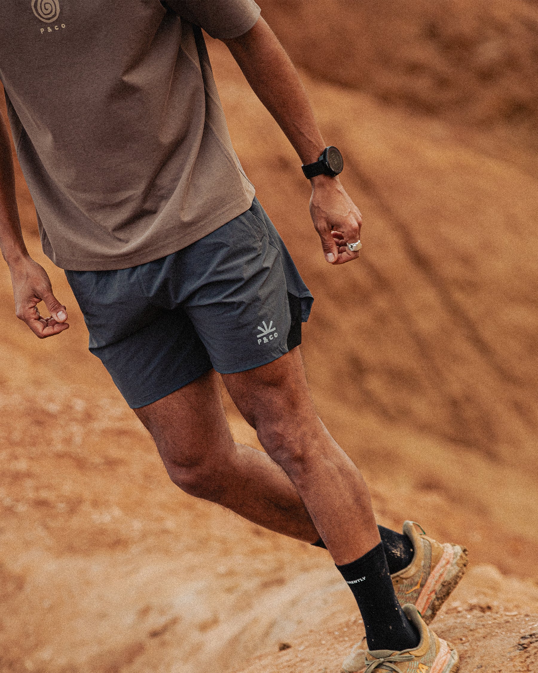 Sun Trail Shorts - Charcoal