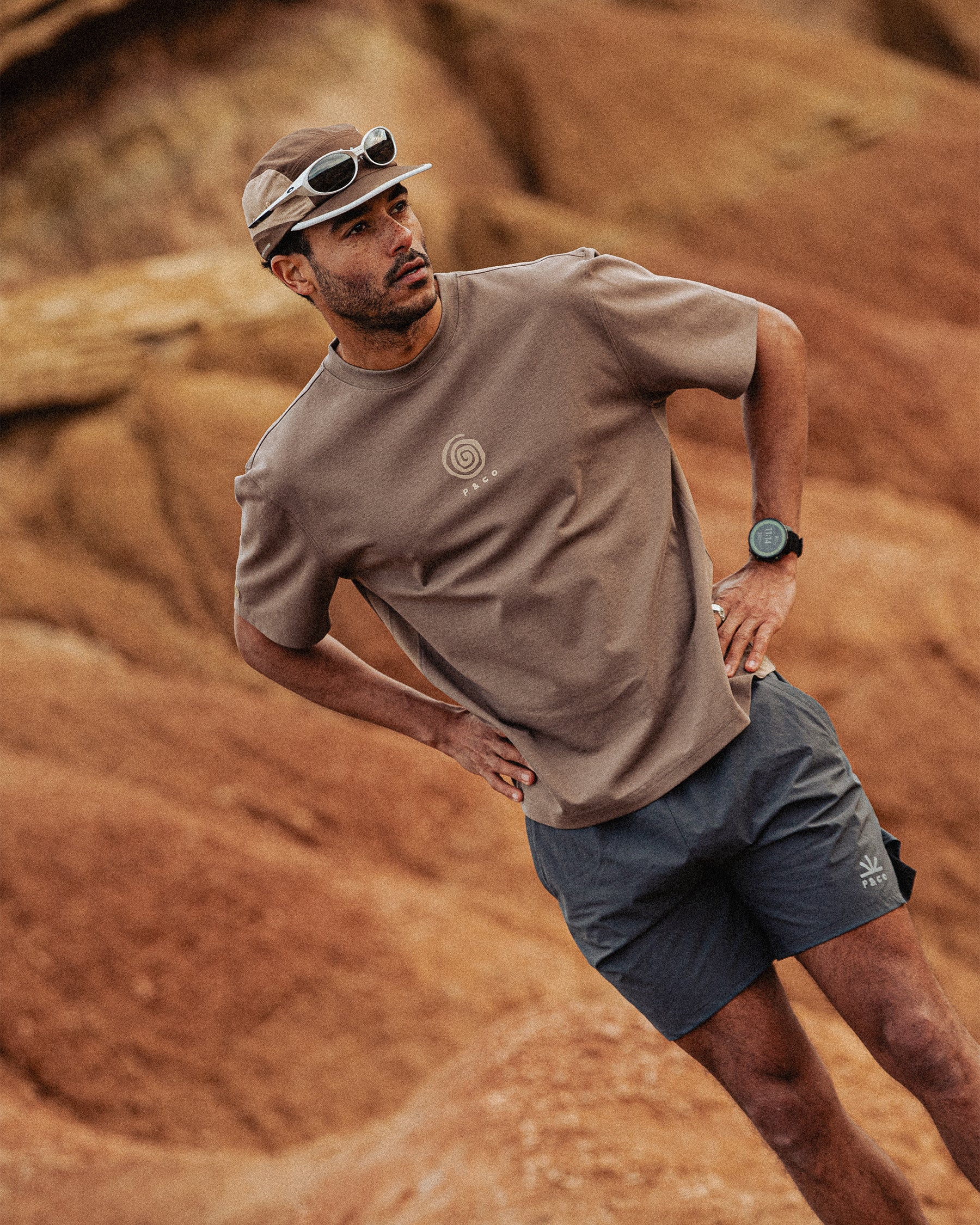 Find Space Trail T-Shirt - Brown