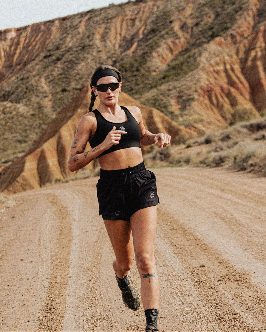 Find Space Trail Sports Bra - Black