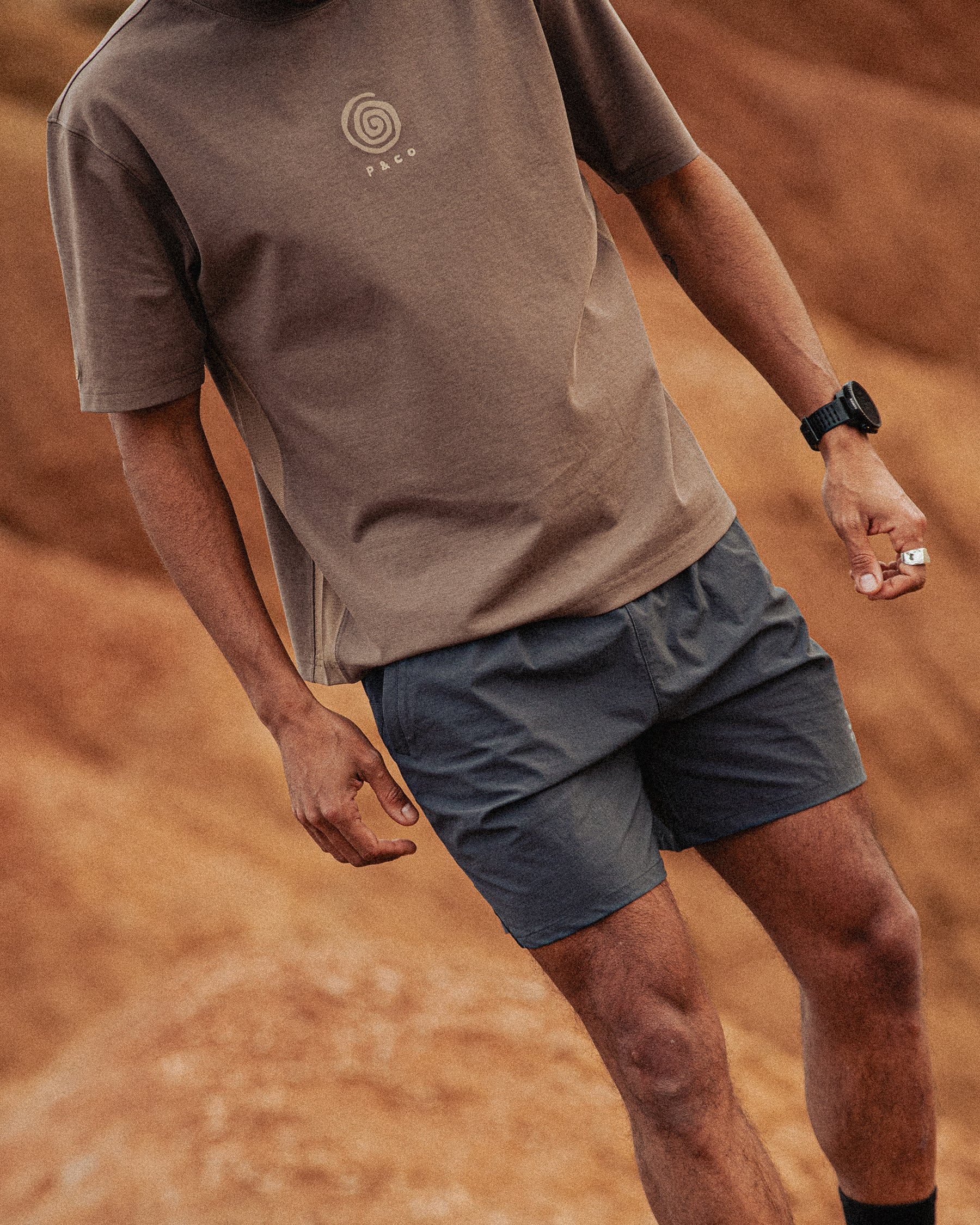 Sun Trail Shorts - Charcoal