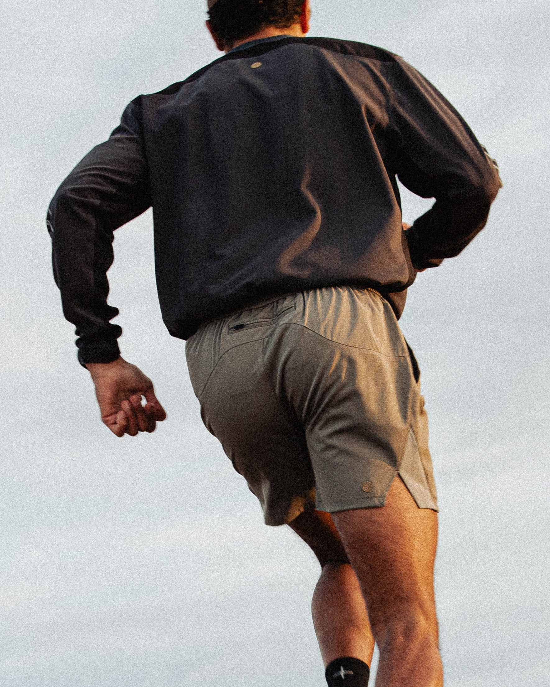 Space Trail Shorts - Sage