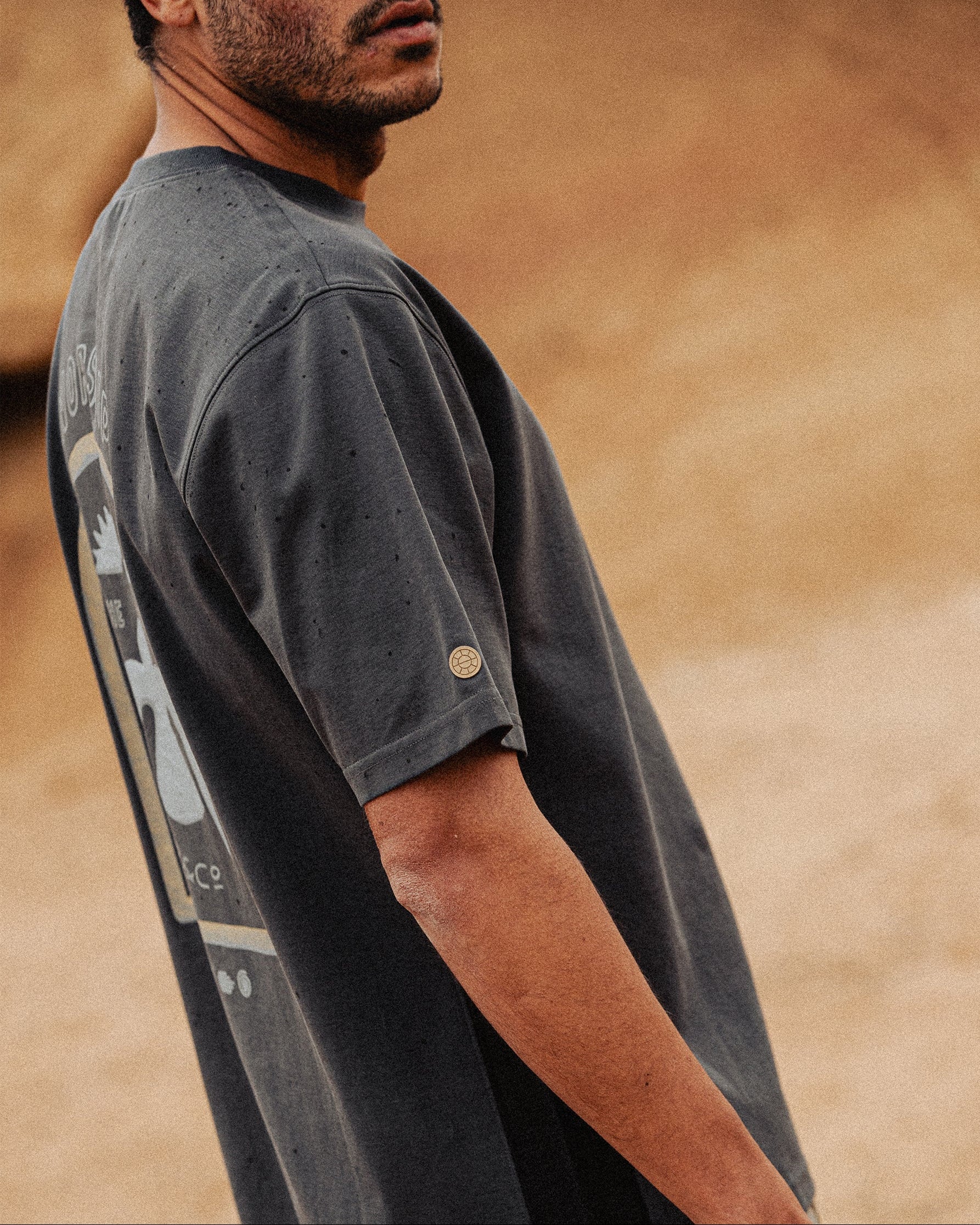 Worship The Sun Trail T-Shirt - Charcoal