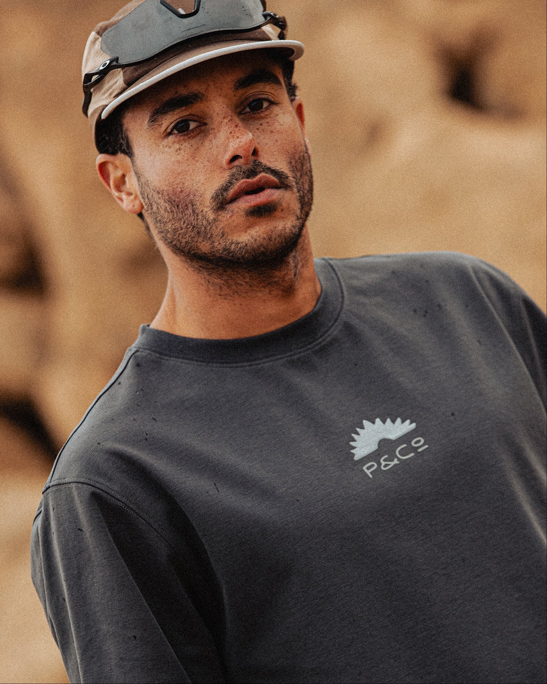 Worship The Sun Trail T-Shirt - Charcoal