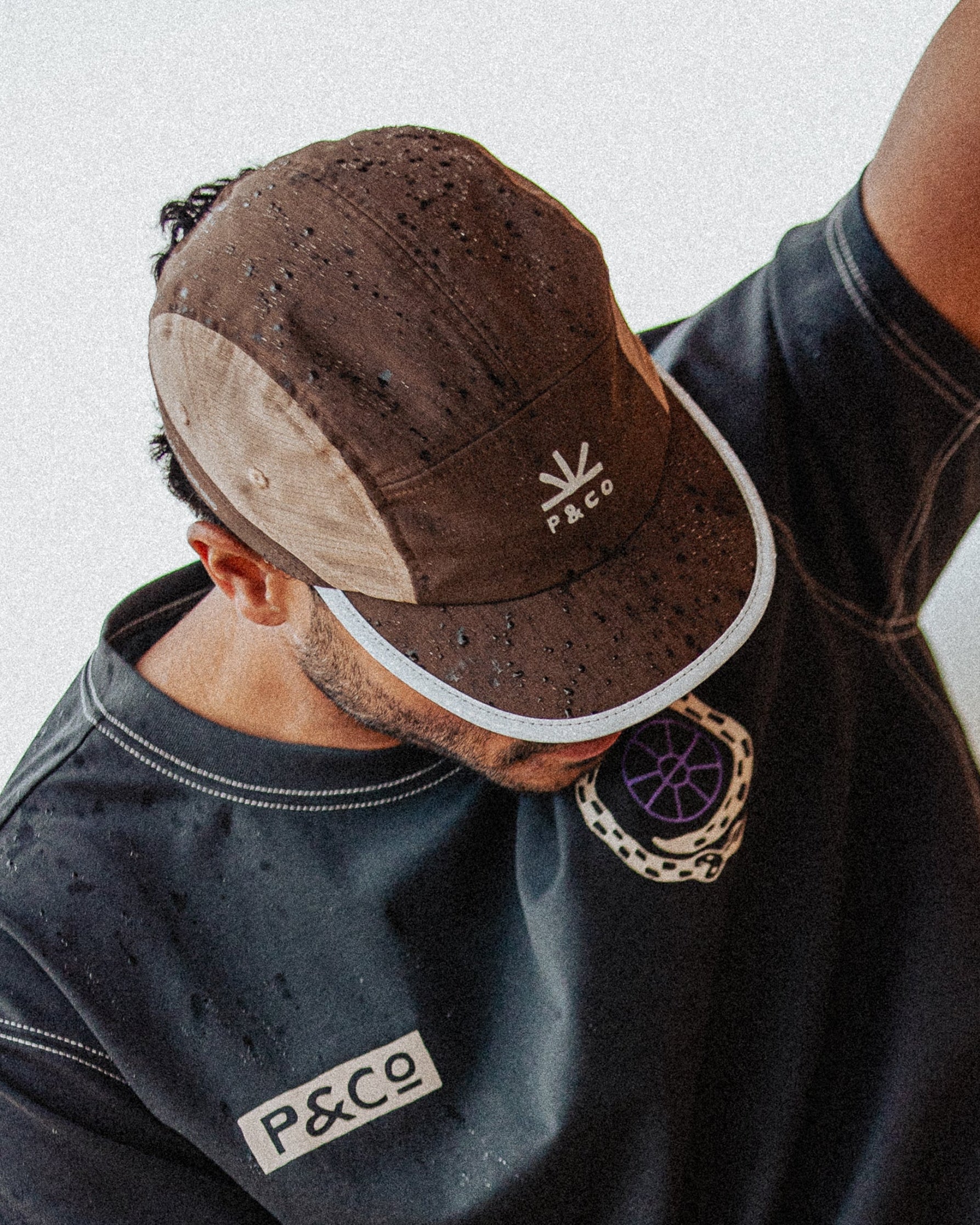 Find Space Trail Cap - Brown & Tan