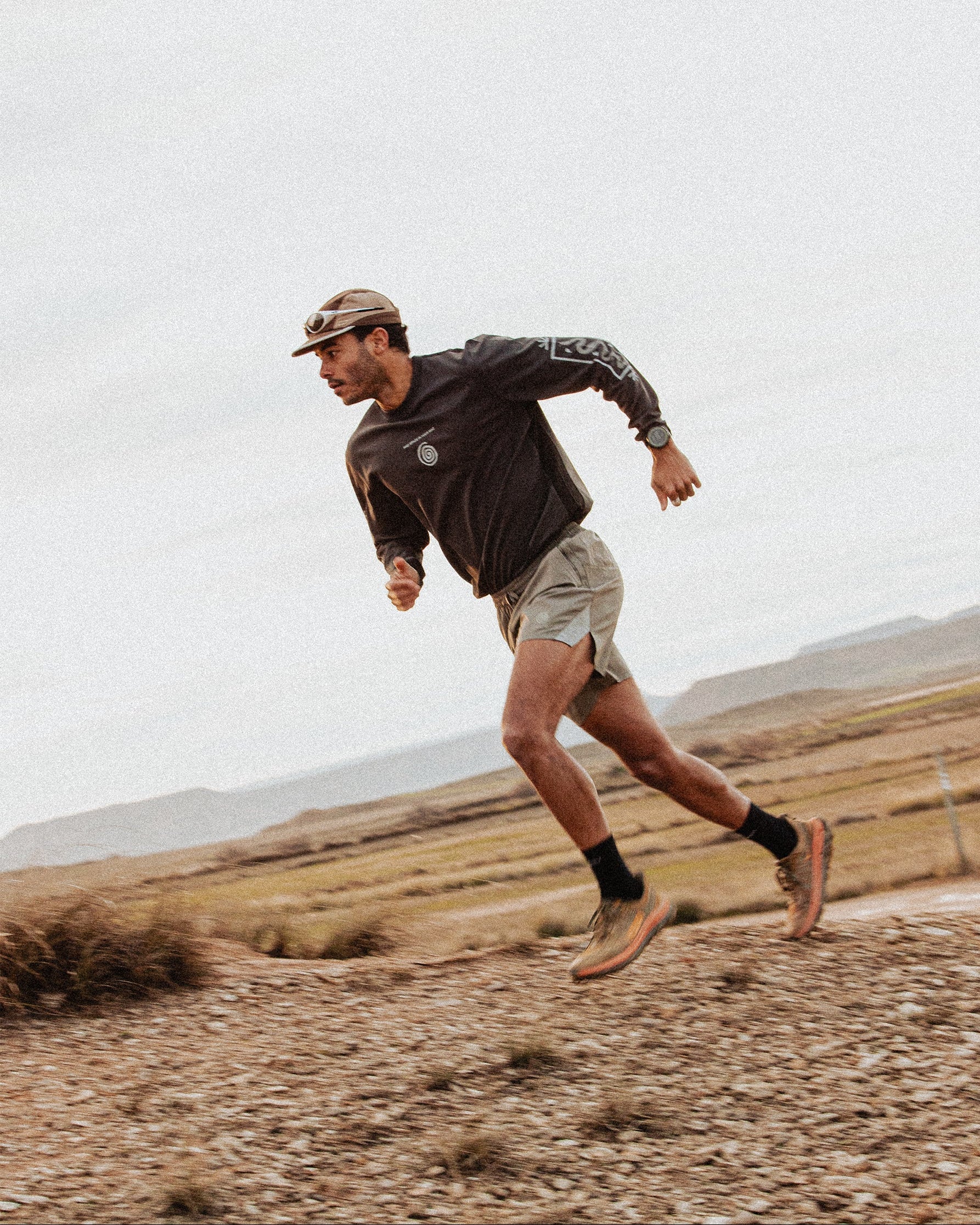 Space Trail Shorts - Sage