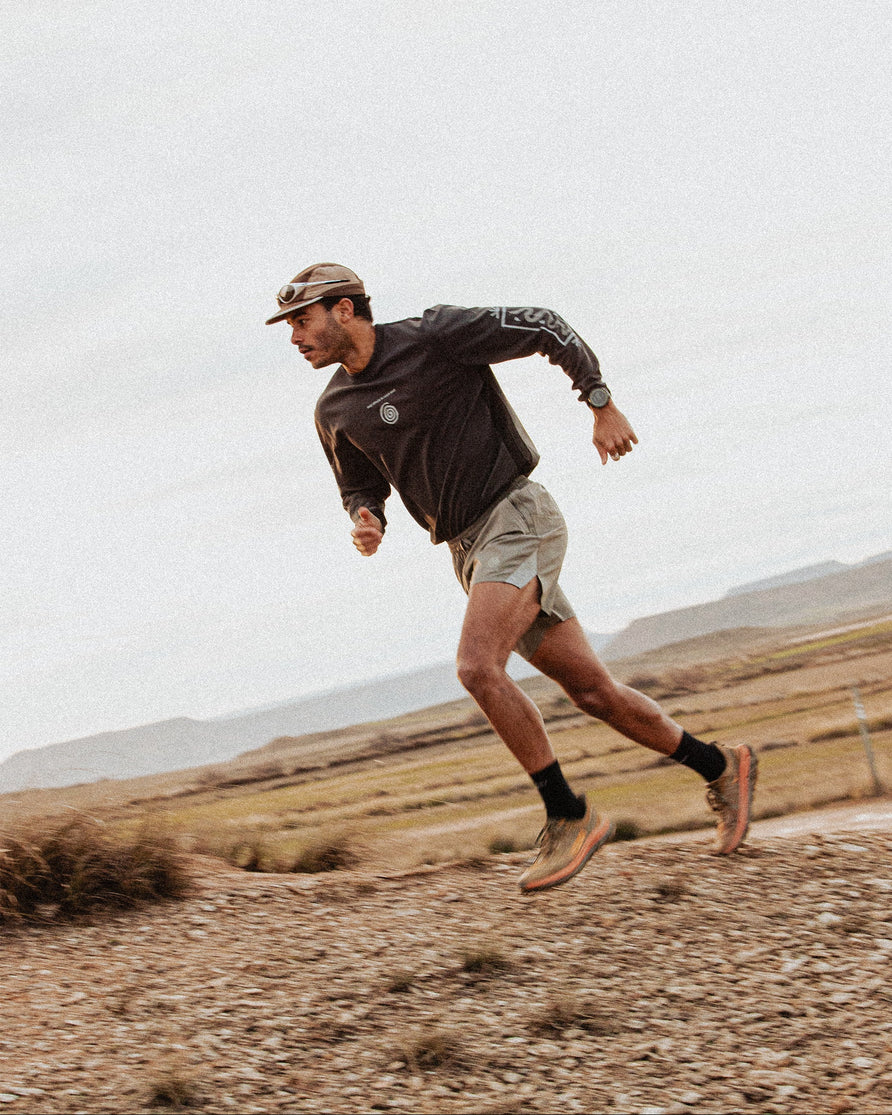 Space Trail Shorts - Sage