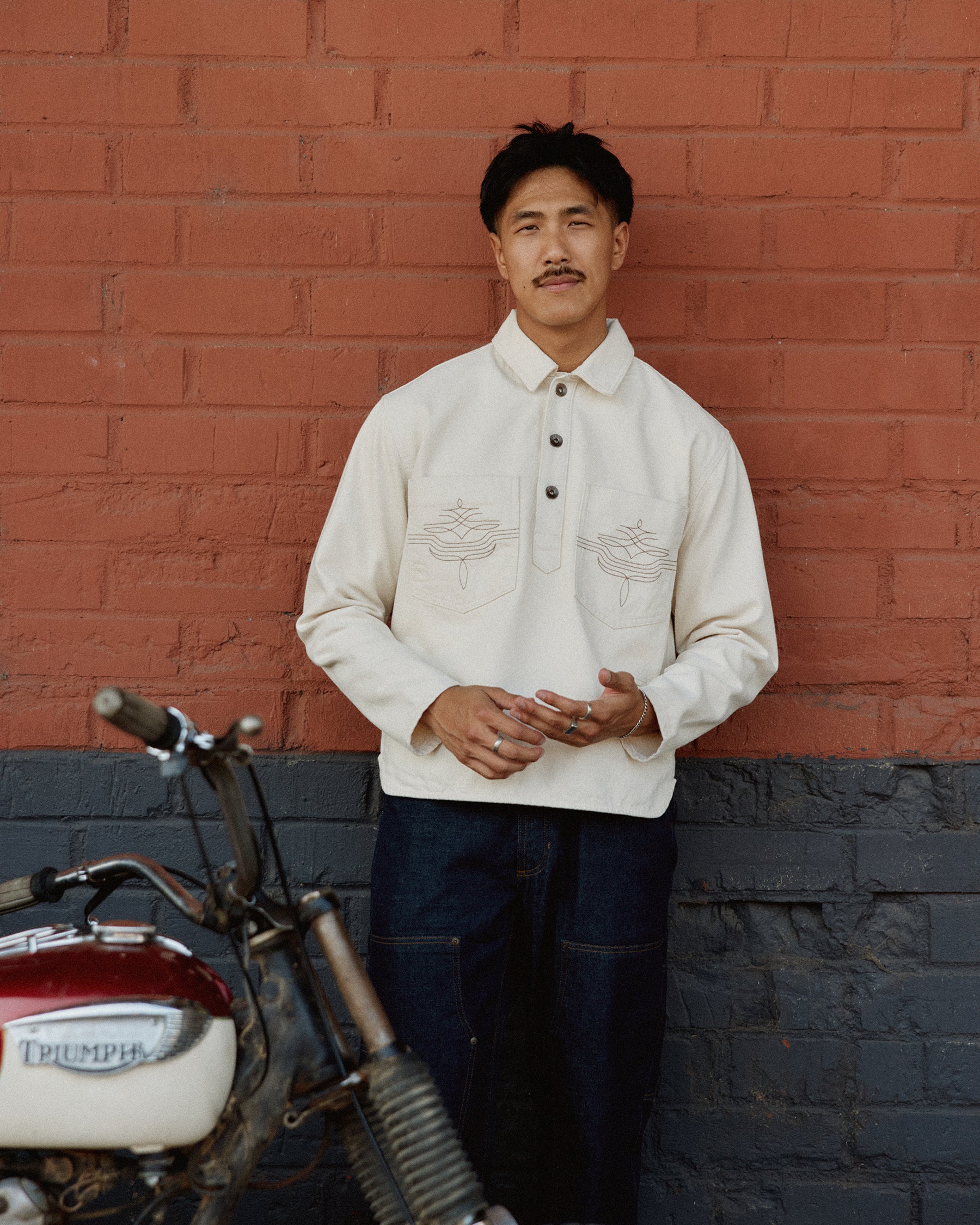 Crafter Smock - Ecru