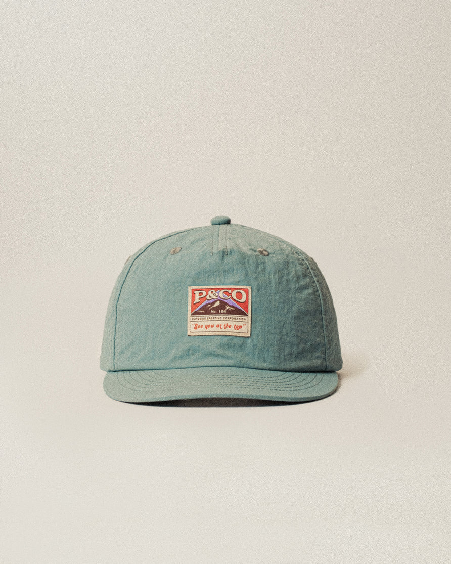 Outdoor Corp. Ripstop 5 Panel Cap - Teal 