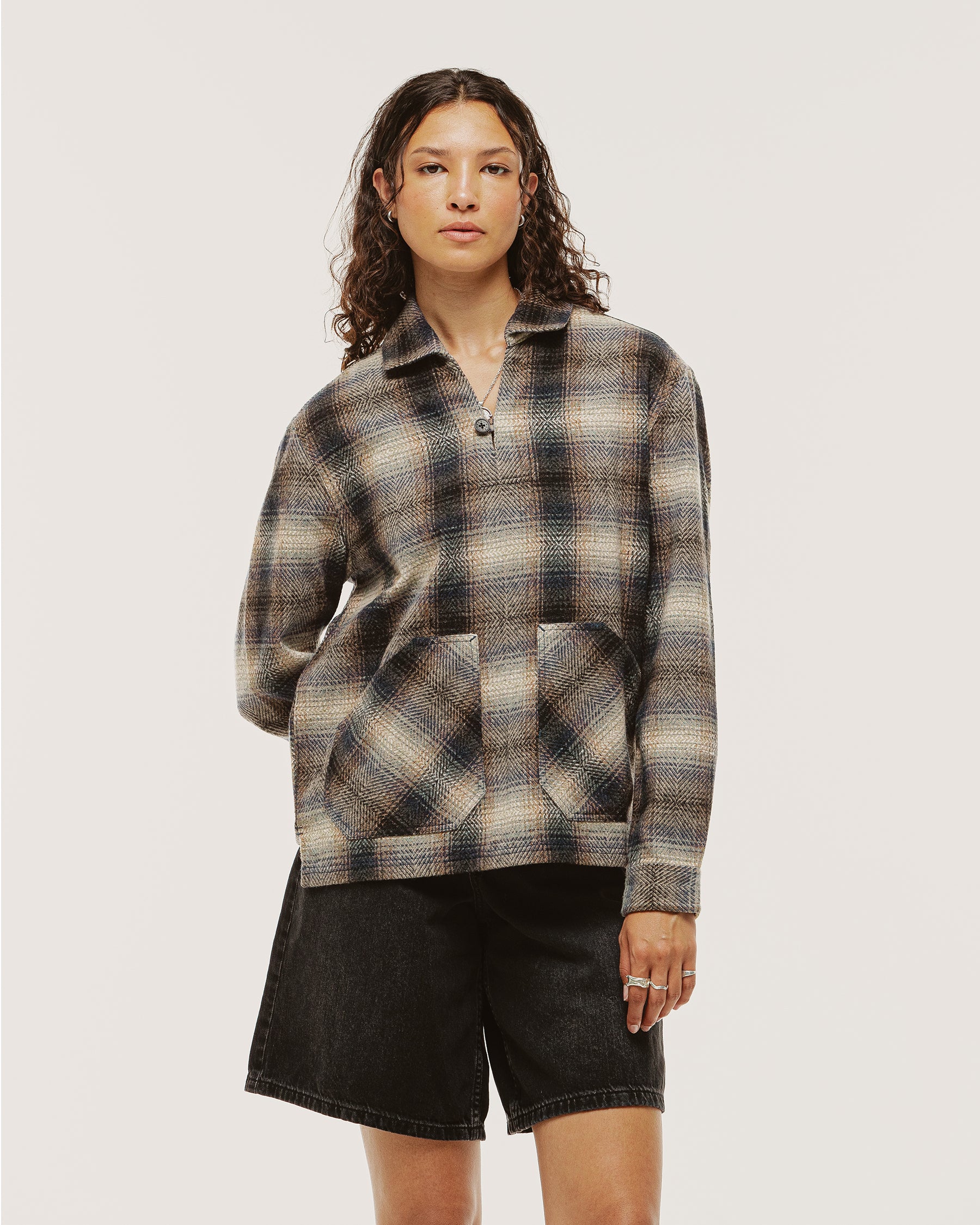 Venture Smock - Coastal Plaid