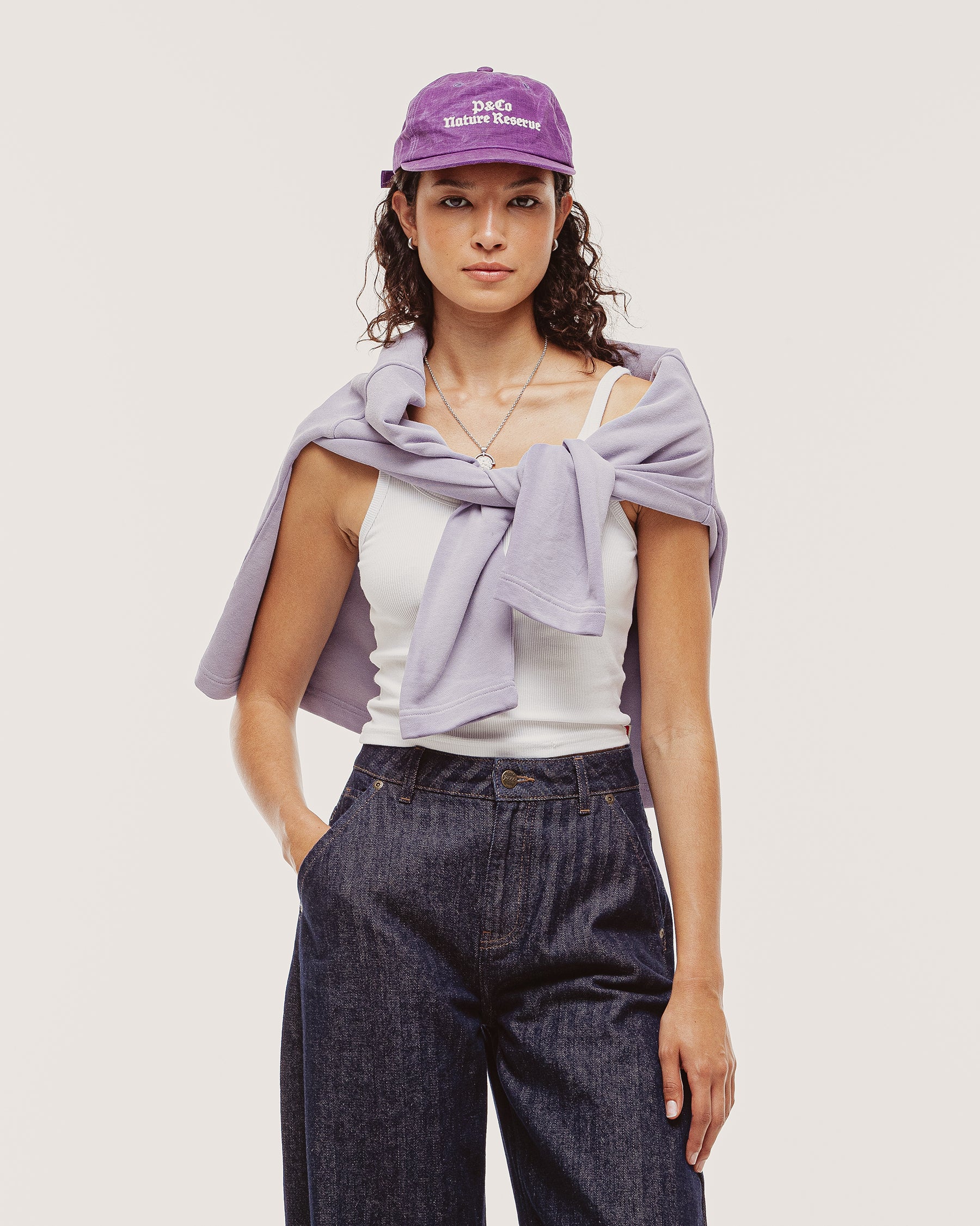 Emmett 1/4 Polo - Lavender