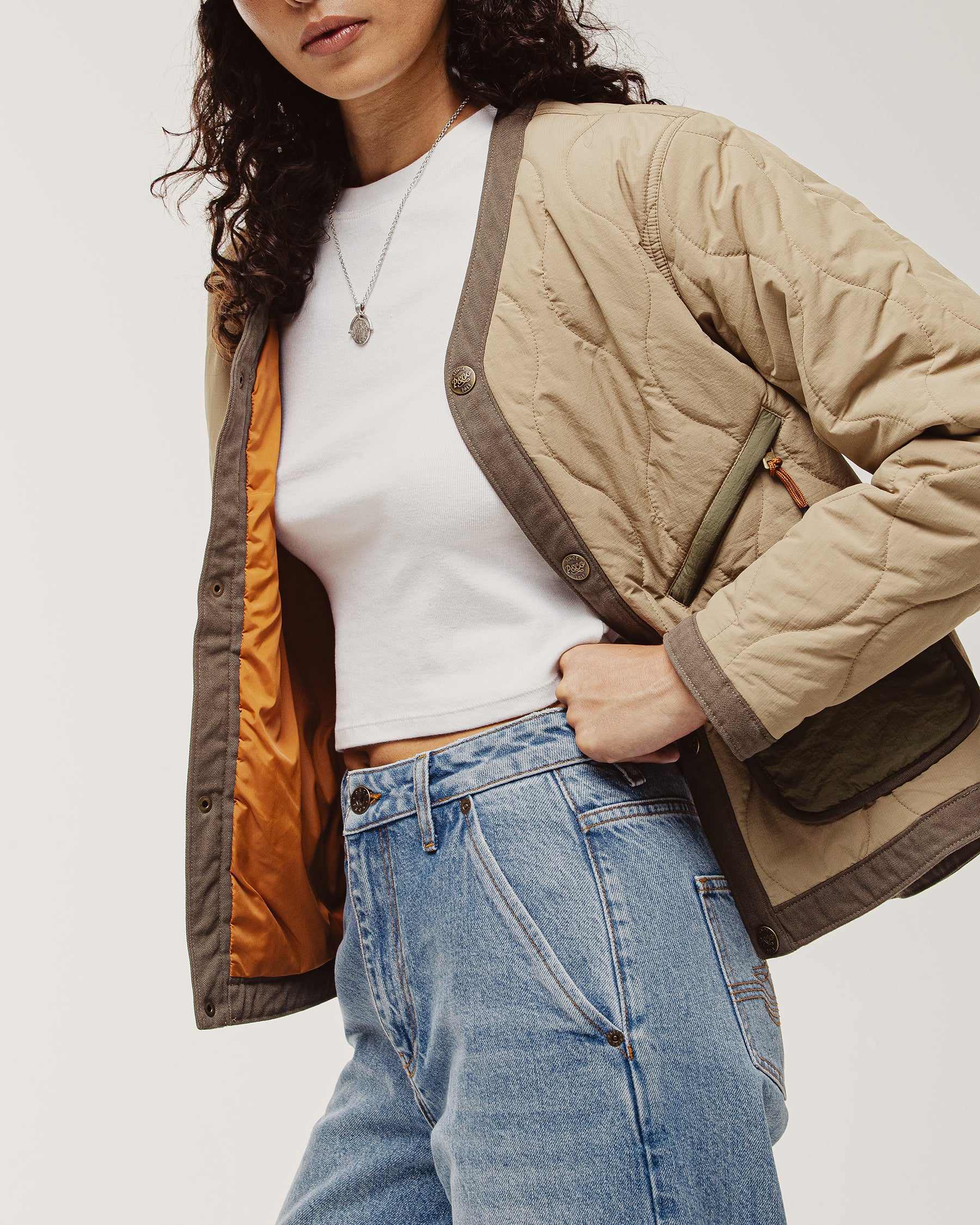 Regent Liner Jacket - Olive
