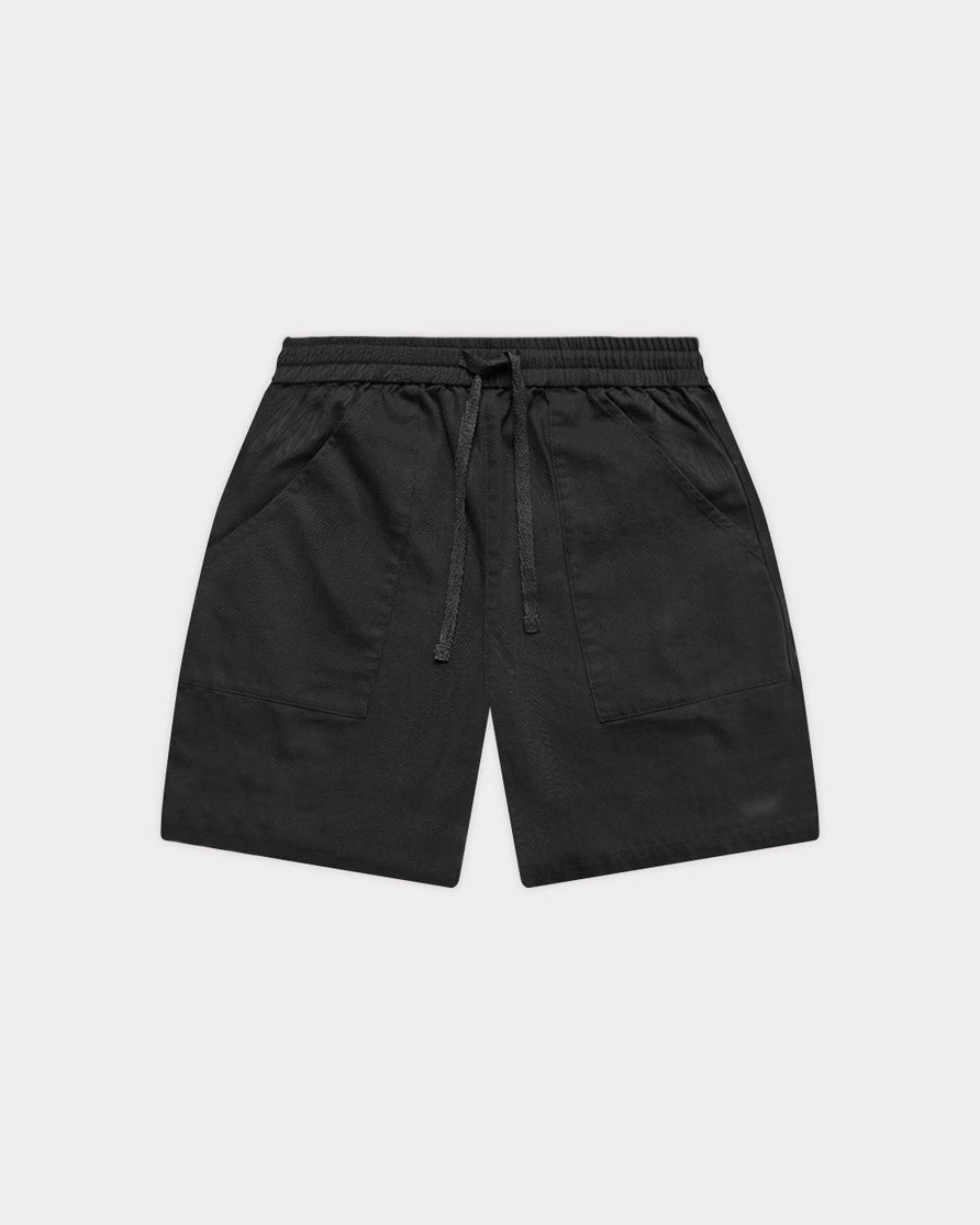Service Fatigue Shorts - Washed Black