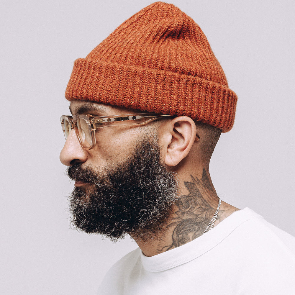 Rust Deck Beanie | Mens & Womens Headwear & P&Co - A Mindset For Purposeful Living