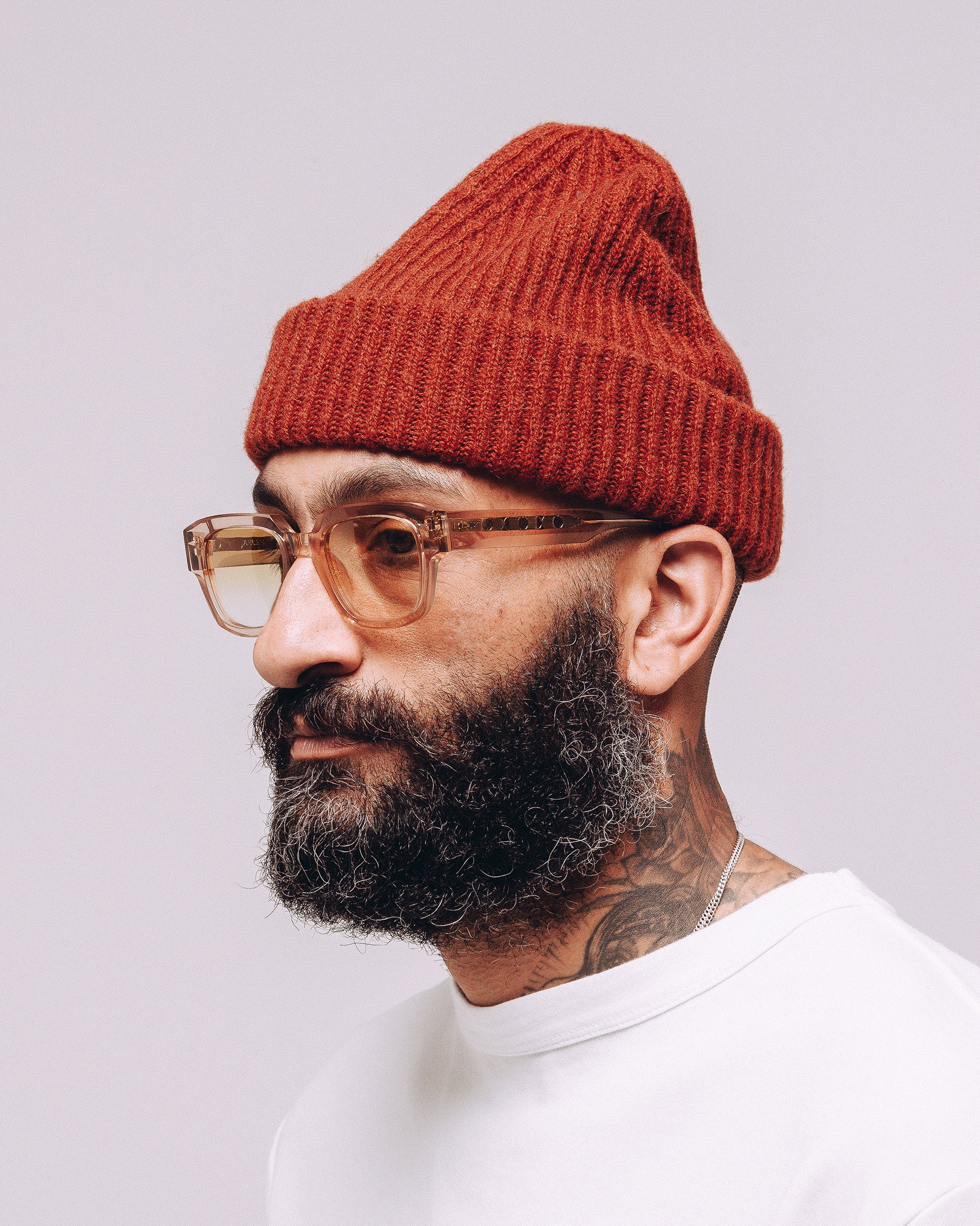 Deck Beanie - Brick Red