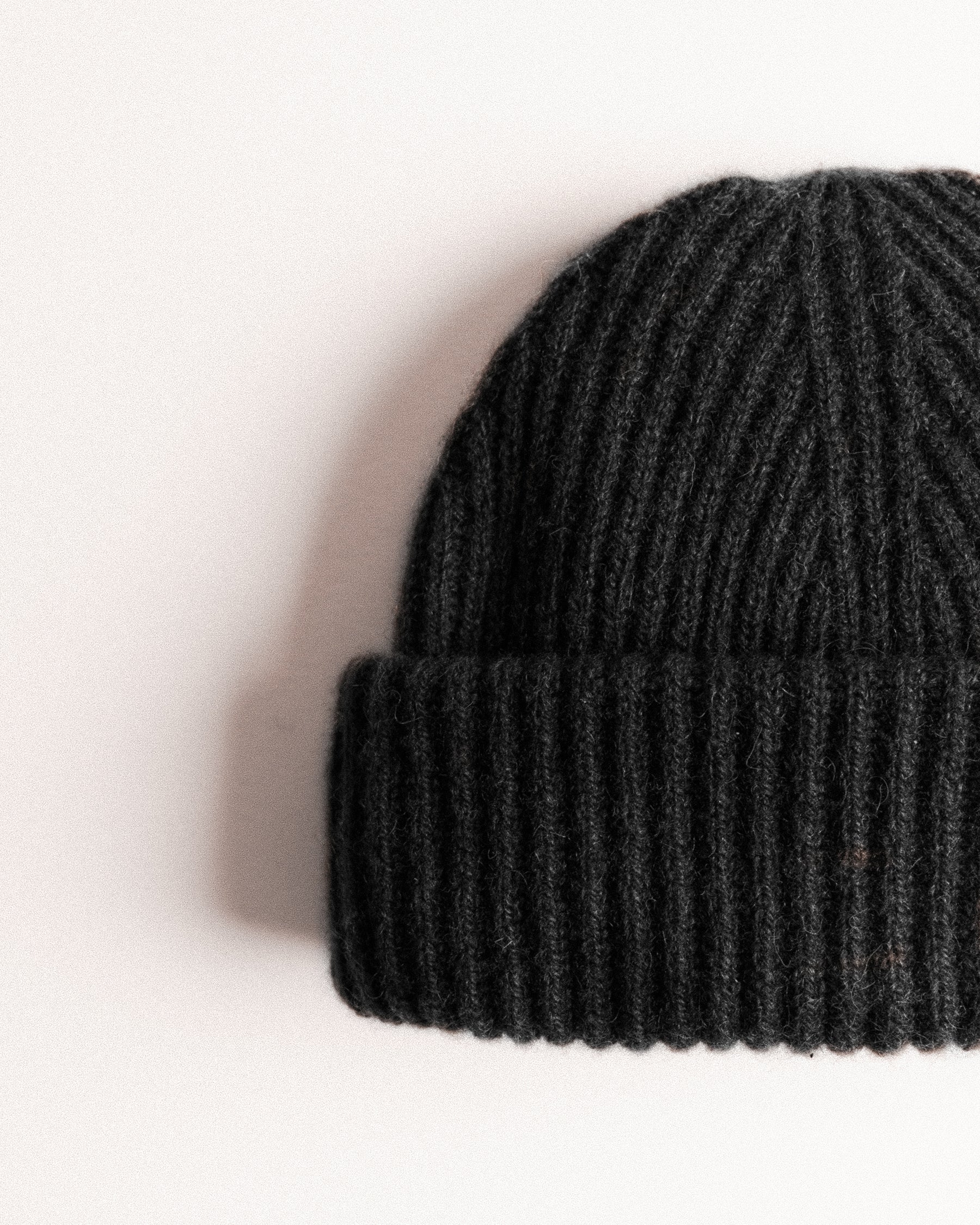 Black Deck Beanie | Mens & Womens Headwear ‐ P&Co - A Mindset For