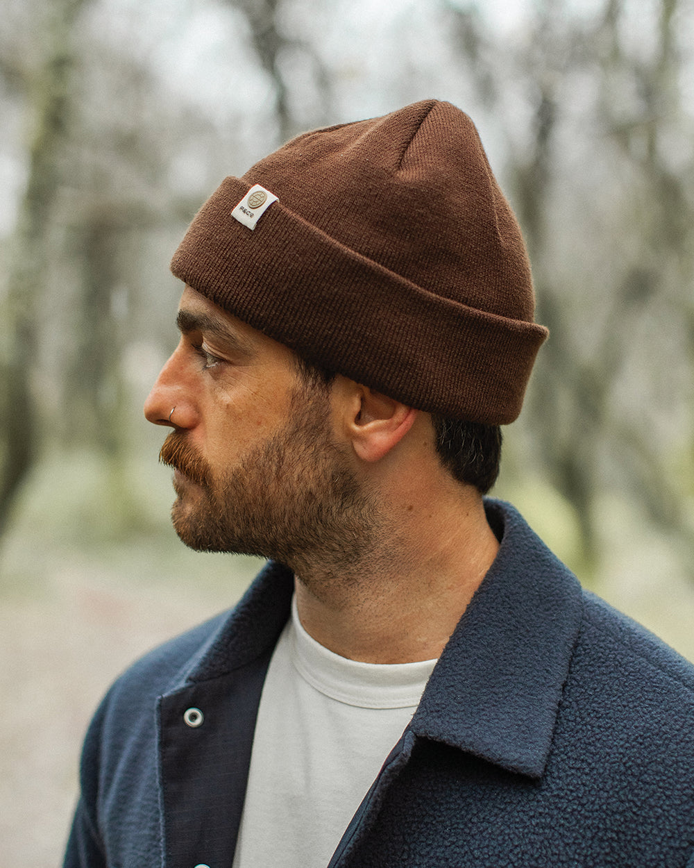 berbo Peacock Feather Fisherman Beanies for Men - Sun-Protection