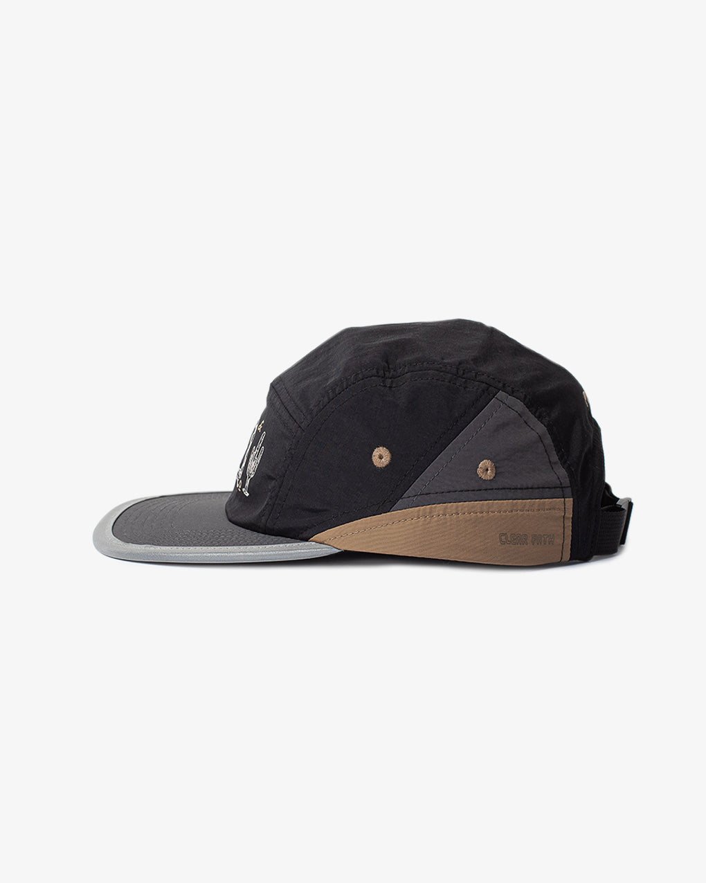Steady Pace Trail Cap - Black & Tan