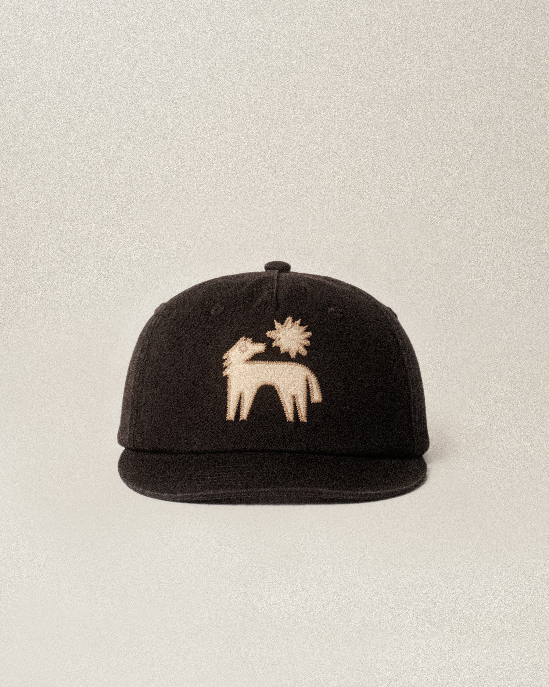 Akela 5 Panel Cap - Black