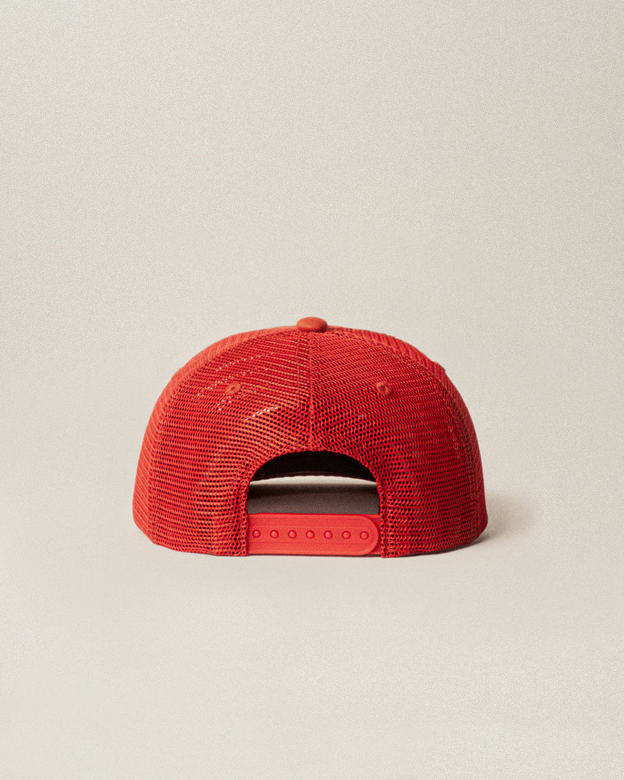 P&Co Garage Trucker Cap - Washed Red