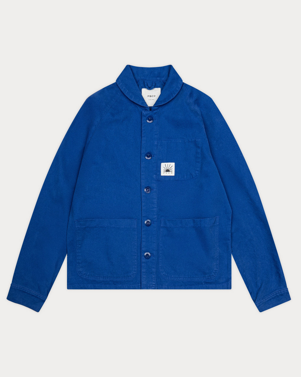 French Blue Vyse Chore Jacket | Men's Outerwear, Layering ‐ P&Co