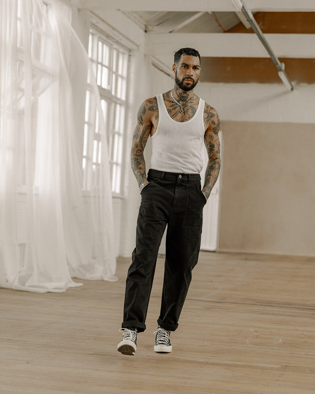 Service Fatigue Pants - Black