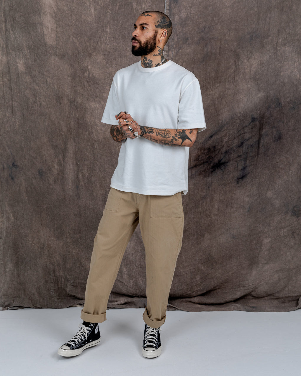 304 Service Fatigue Pants - Sand