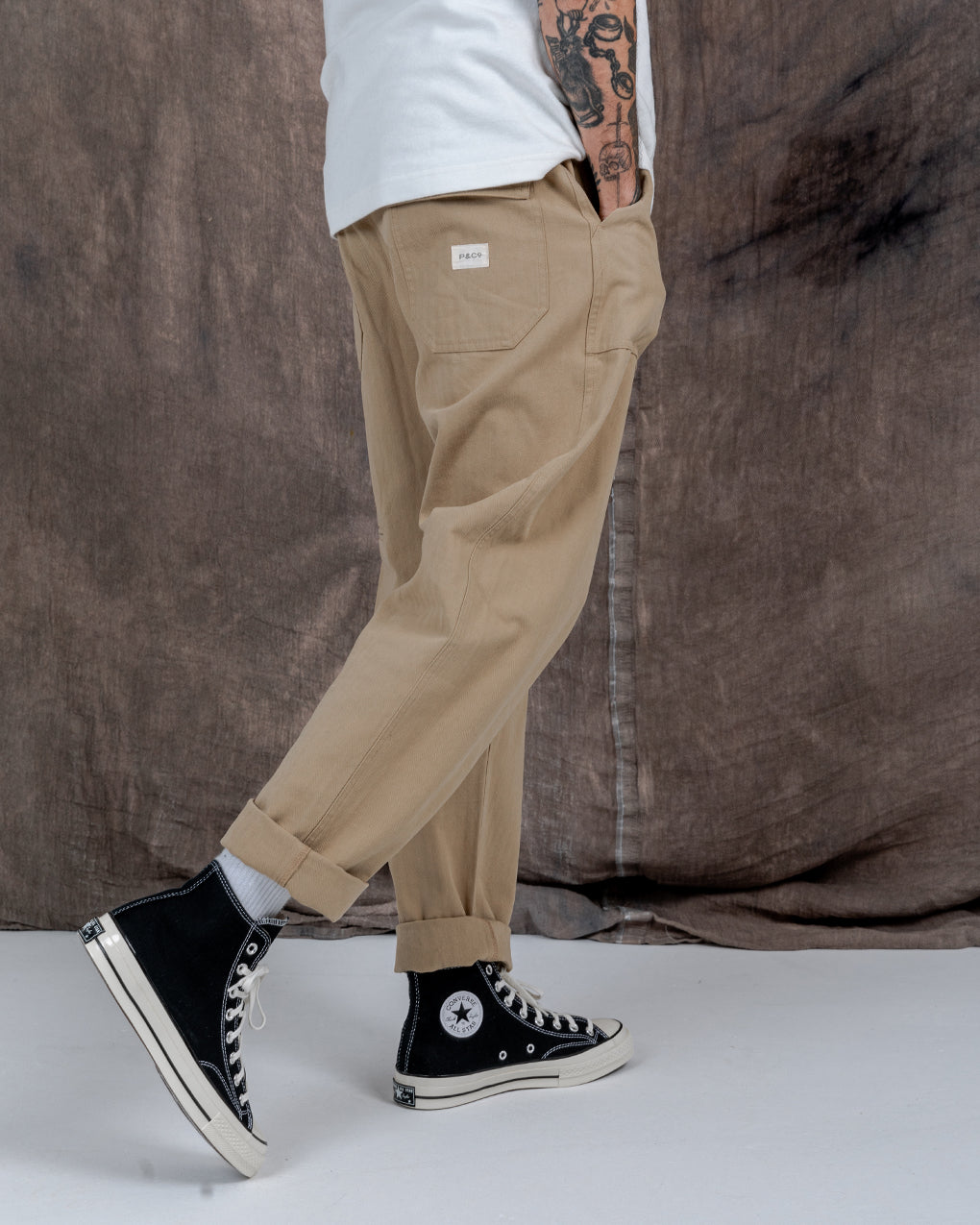 304 Service Fatigue Pants - Sand