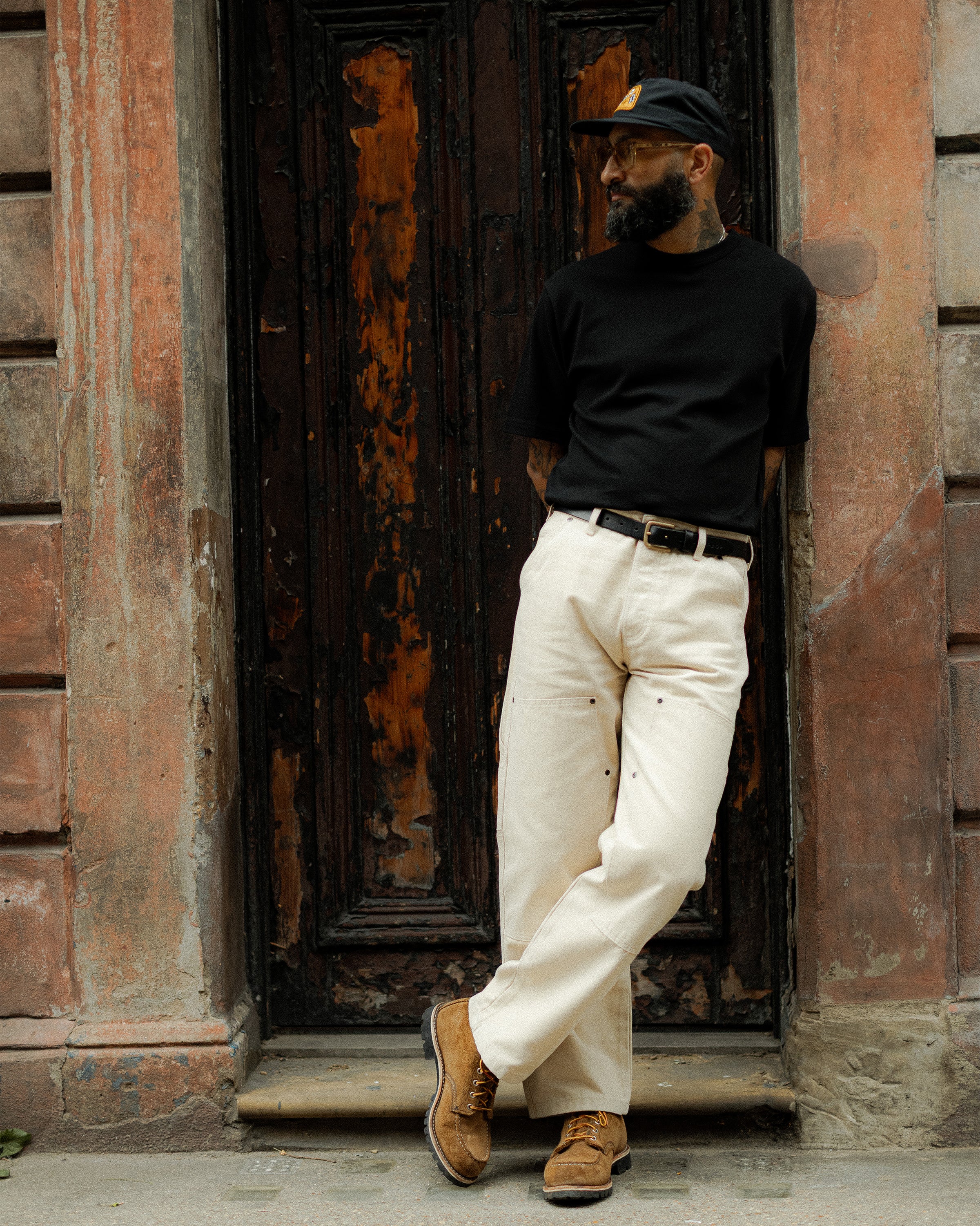 Albion Straight Fit Carpenter Pant - Bone