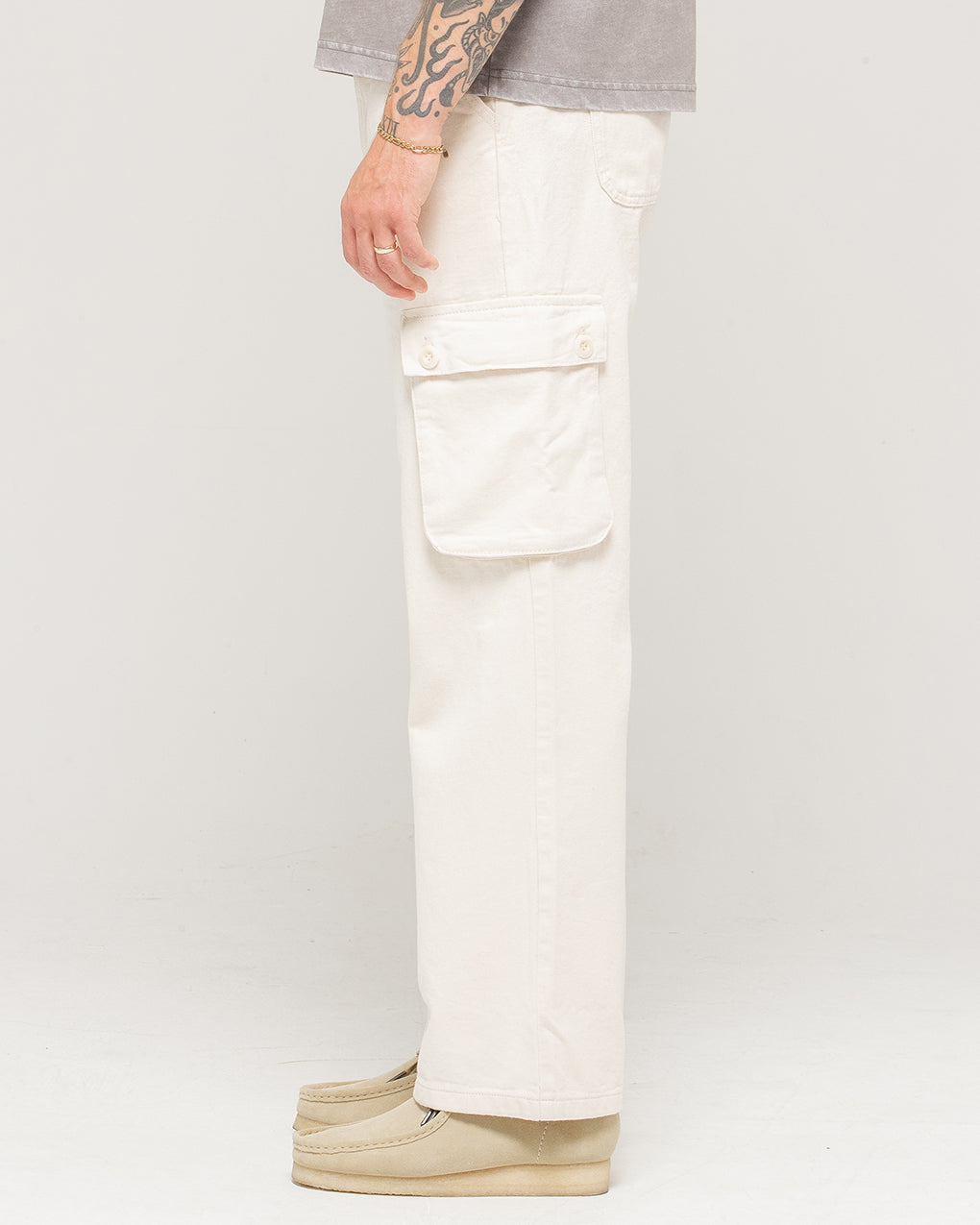 Depot Cargo Pant - Ecru