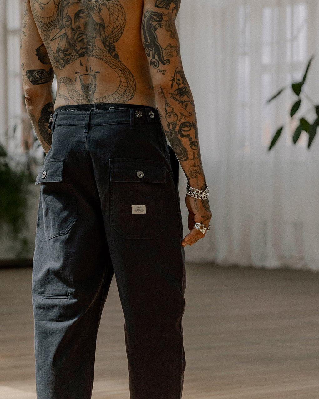 Service Fatigue Pants - Navy