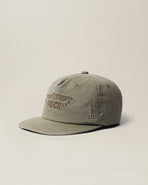 Founders Short Peak 5 Panel Cap - Military Green