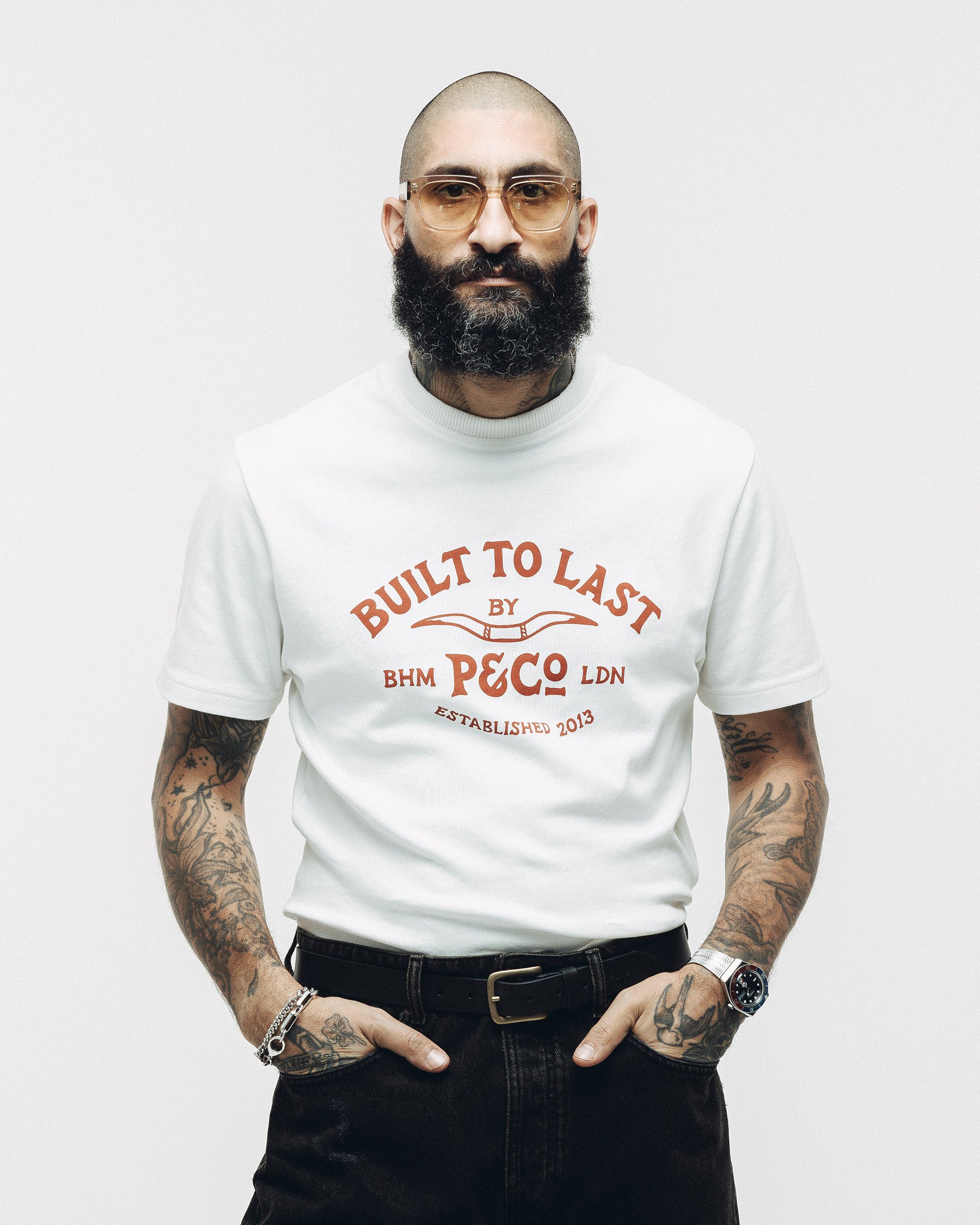 Built To Last 50's T-Shirt - Off White