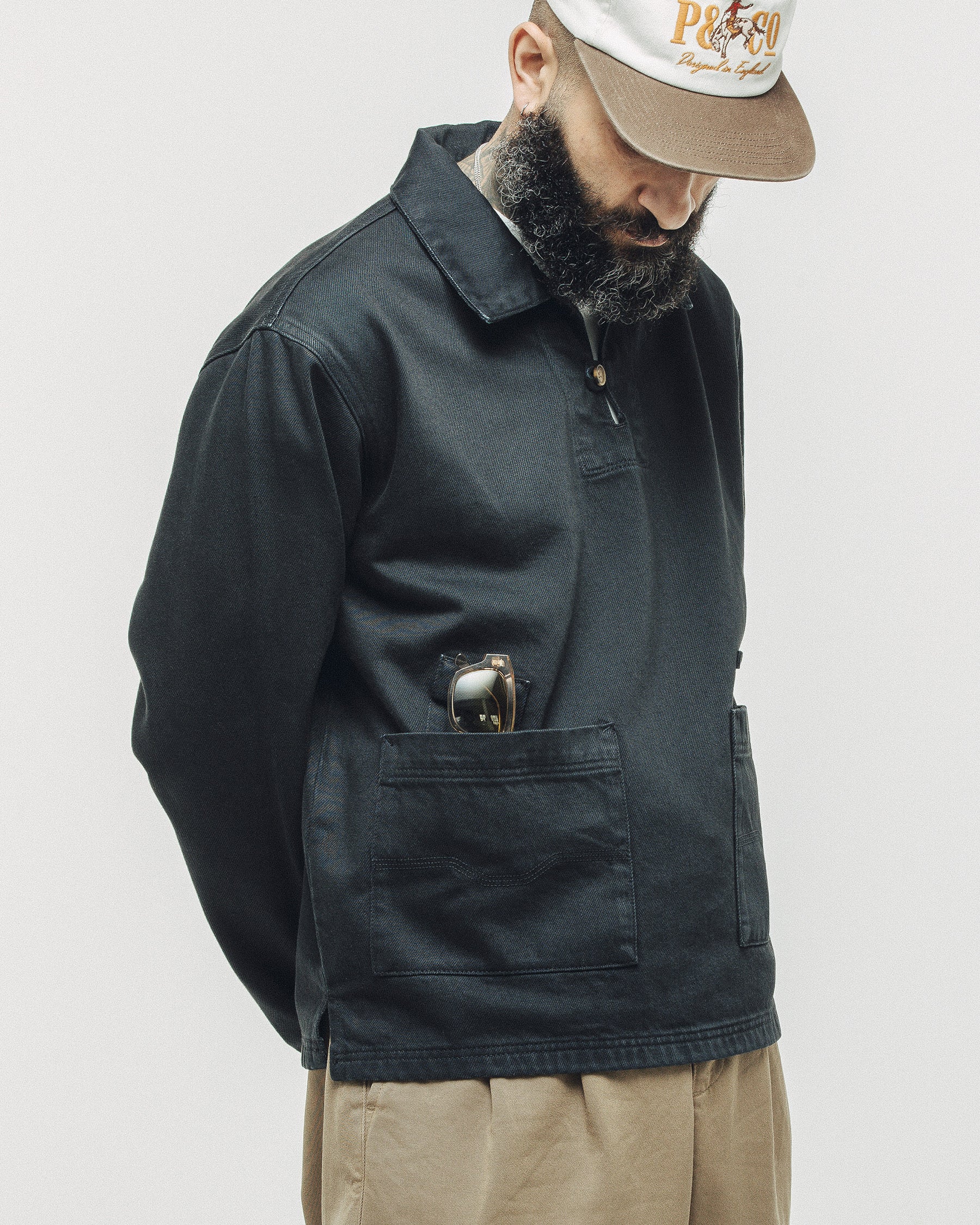 Founders Artist Smock - Washed Black