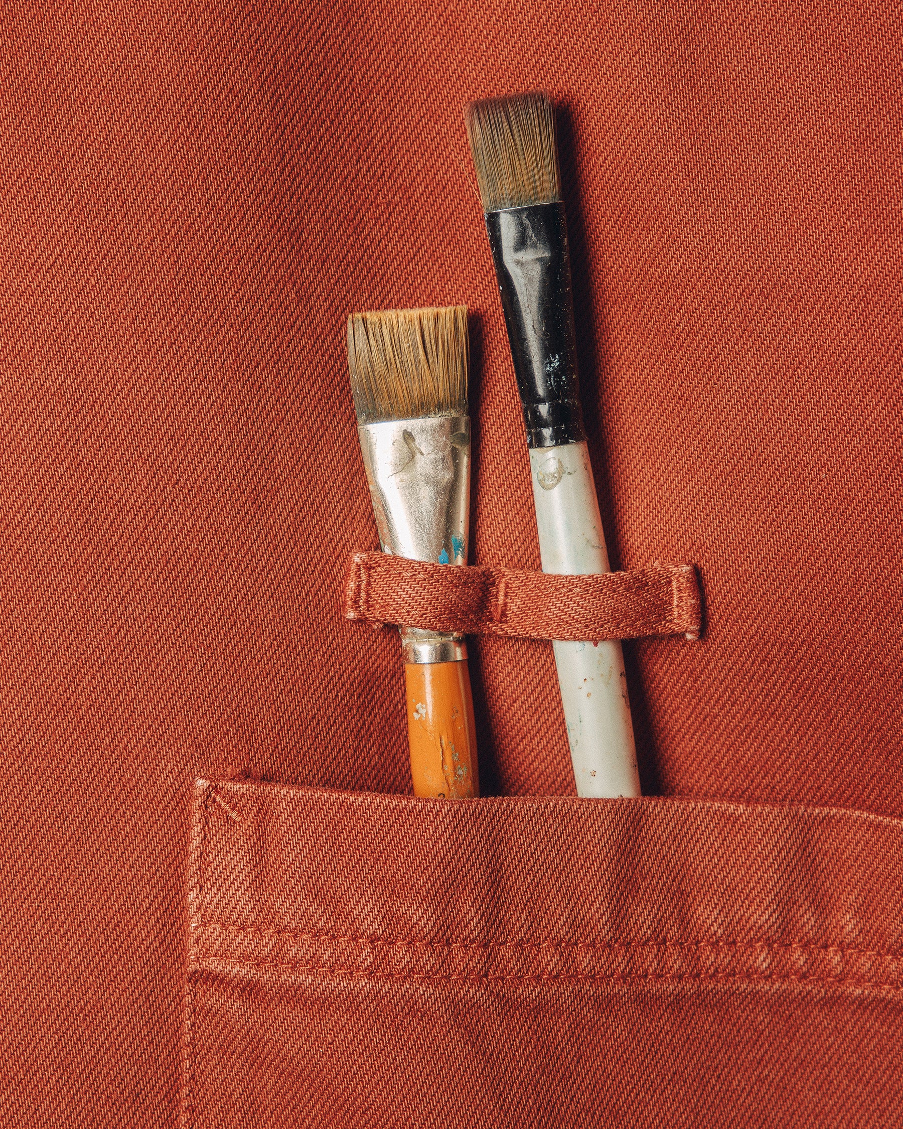 Founders Artist Smock - Brick Red