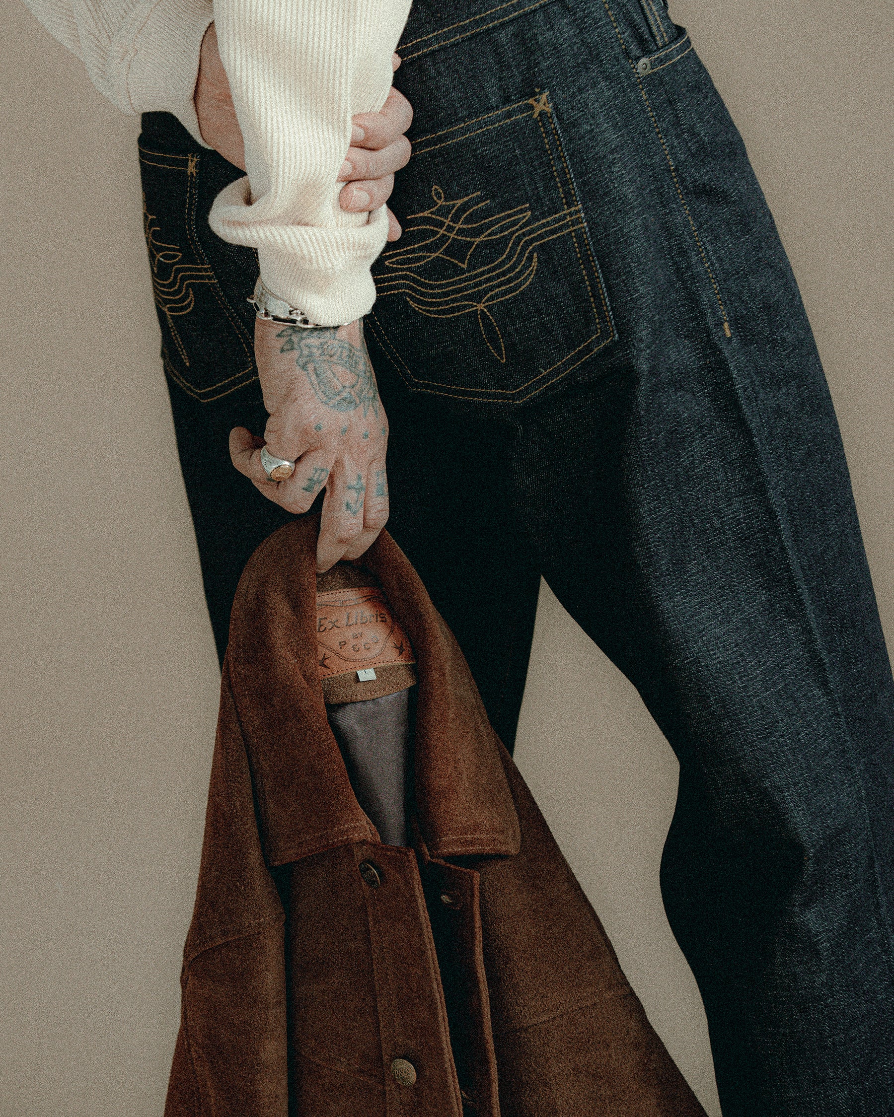 Sierra Suede Jacket - Dark Tan