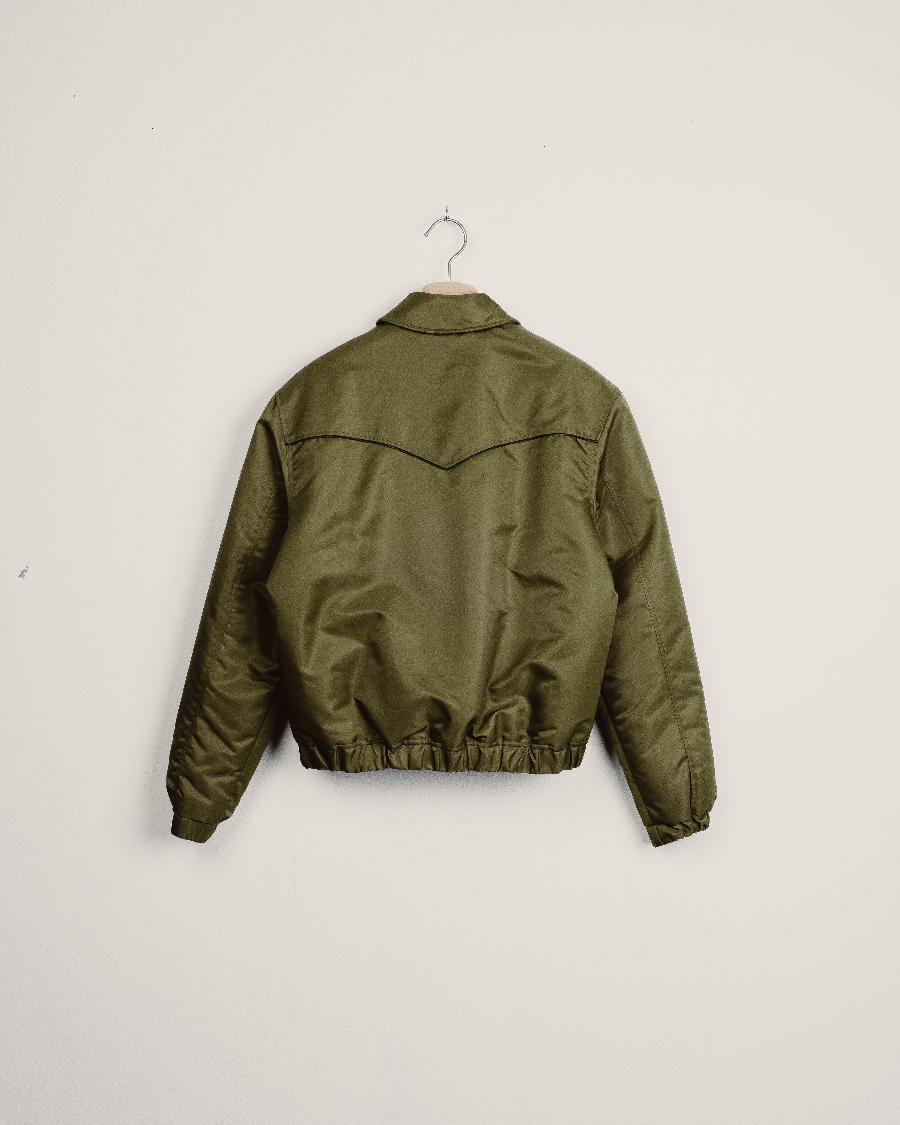 Harper Bomber Jacket - Dark Olive