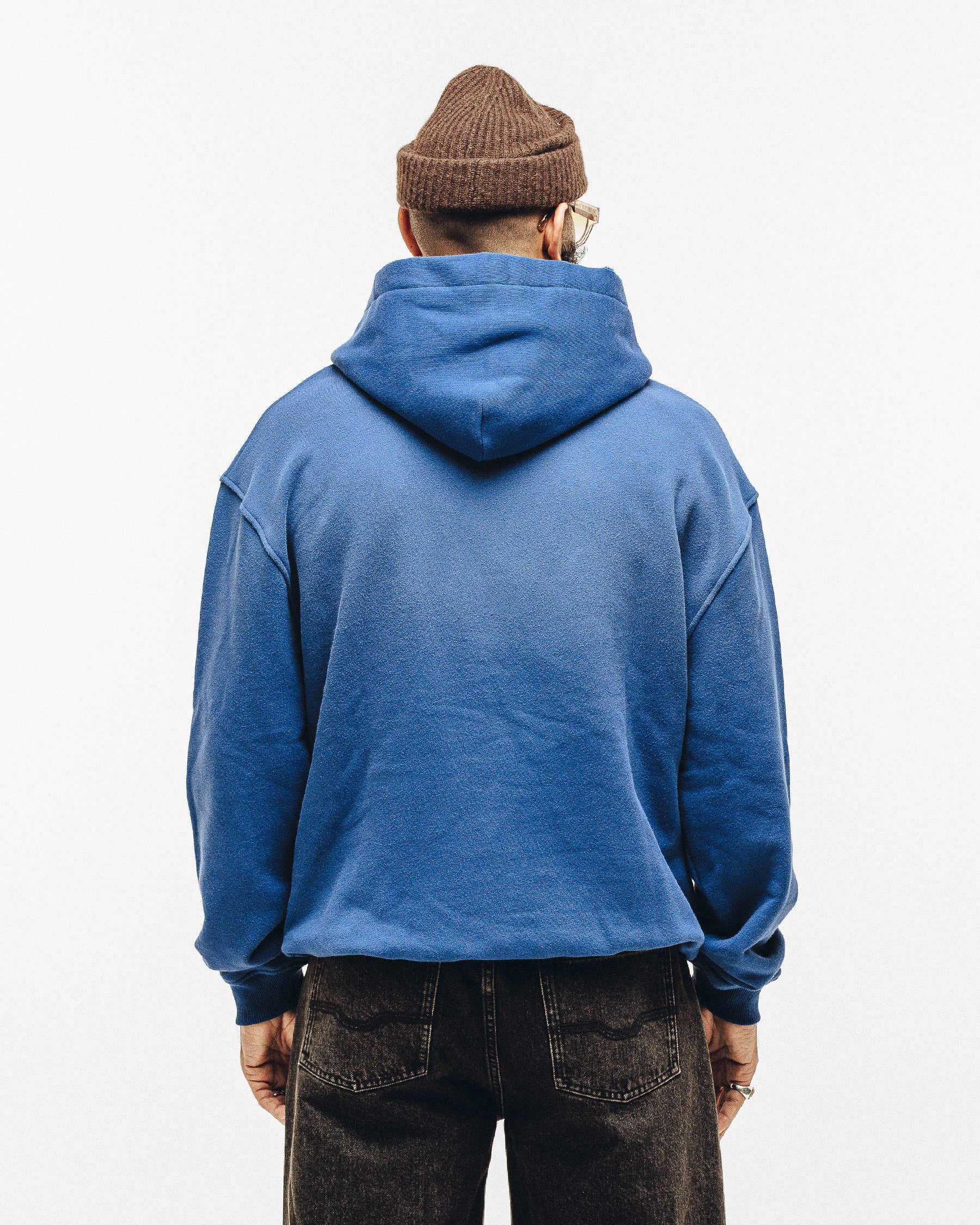 Heavyweight Essential Hoodie - Navy