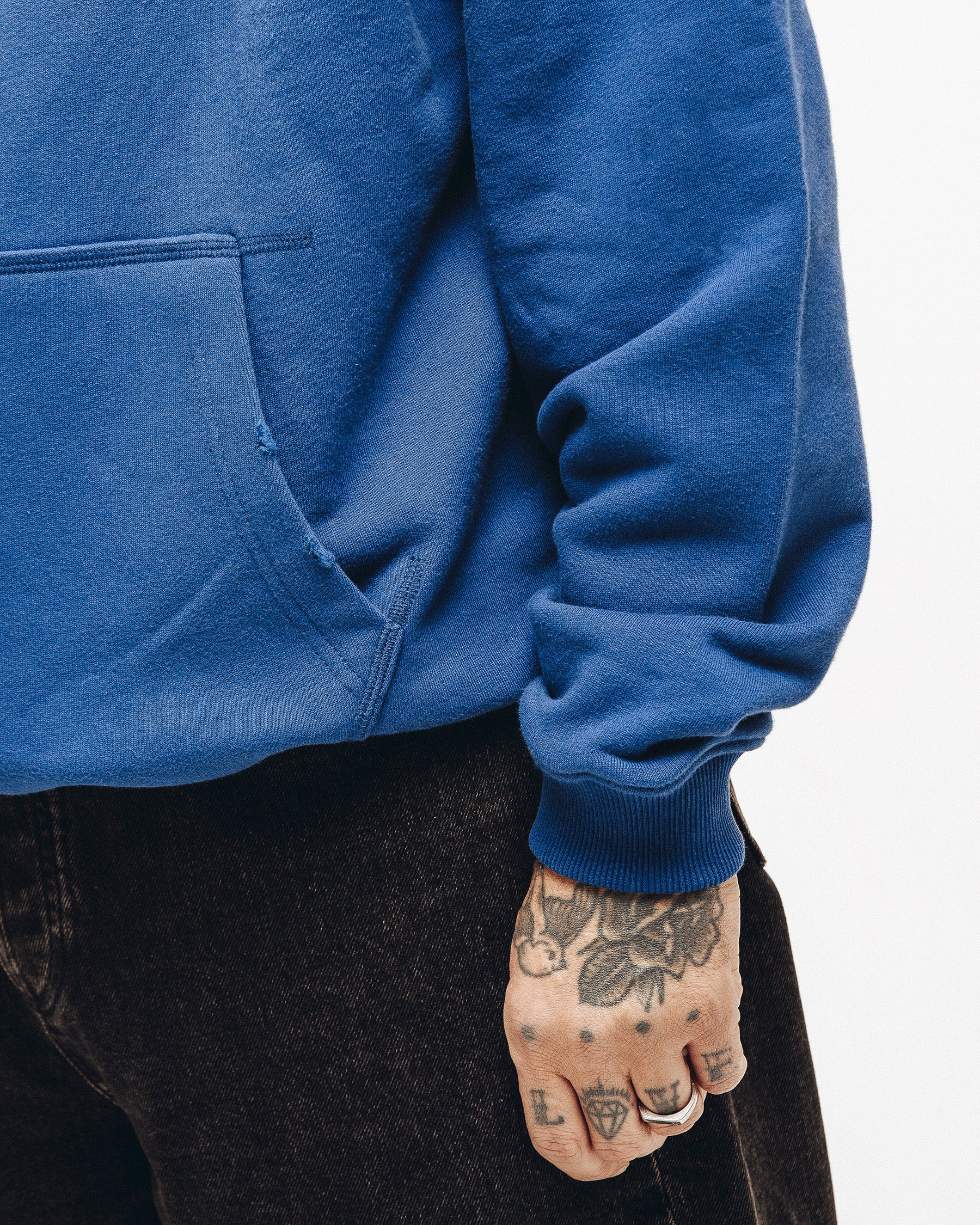 Heavyweight Essential Hoodie - Navy