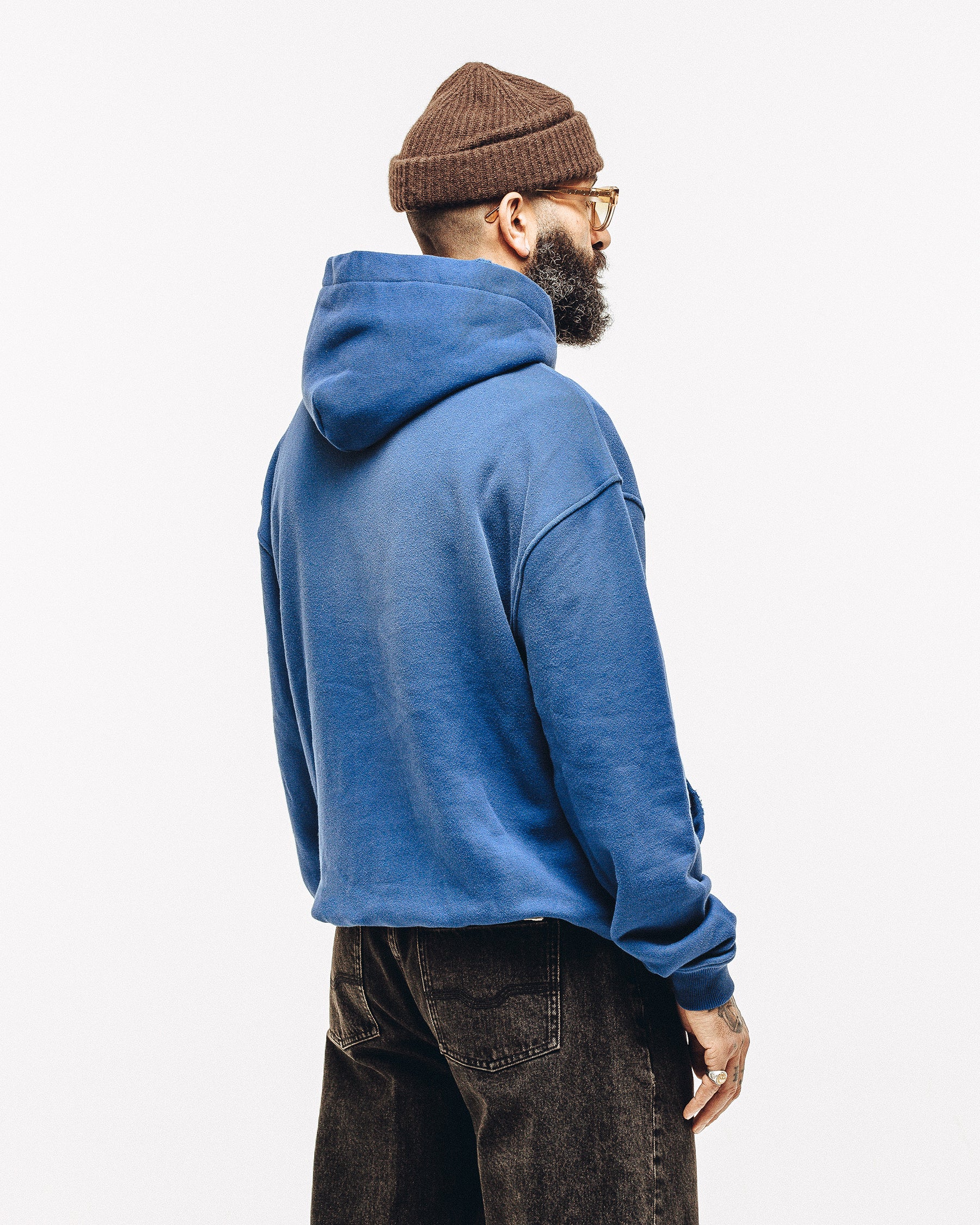 Heavyweight Essential Hoodie - Navy