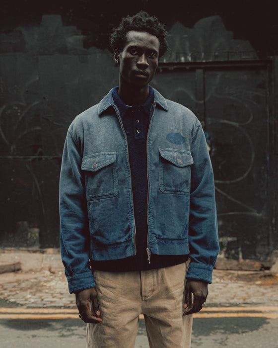 Garage Corduroy Jacket - Indigo Blue