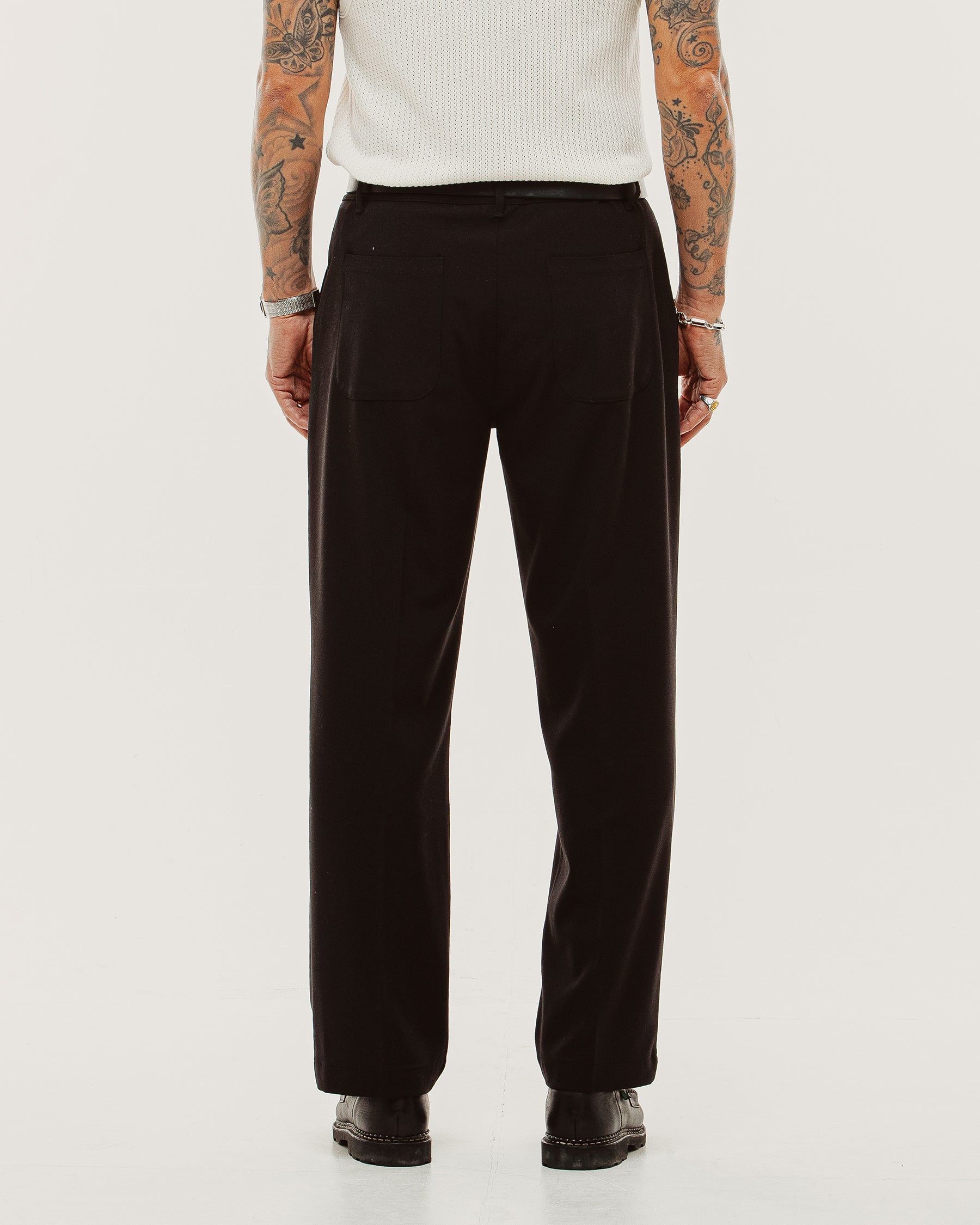 Pressed Station Pant - Black