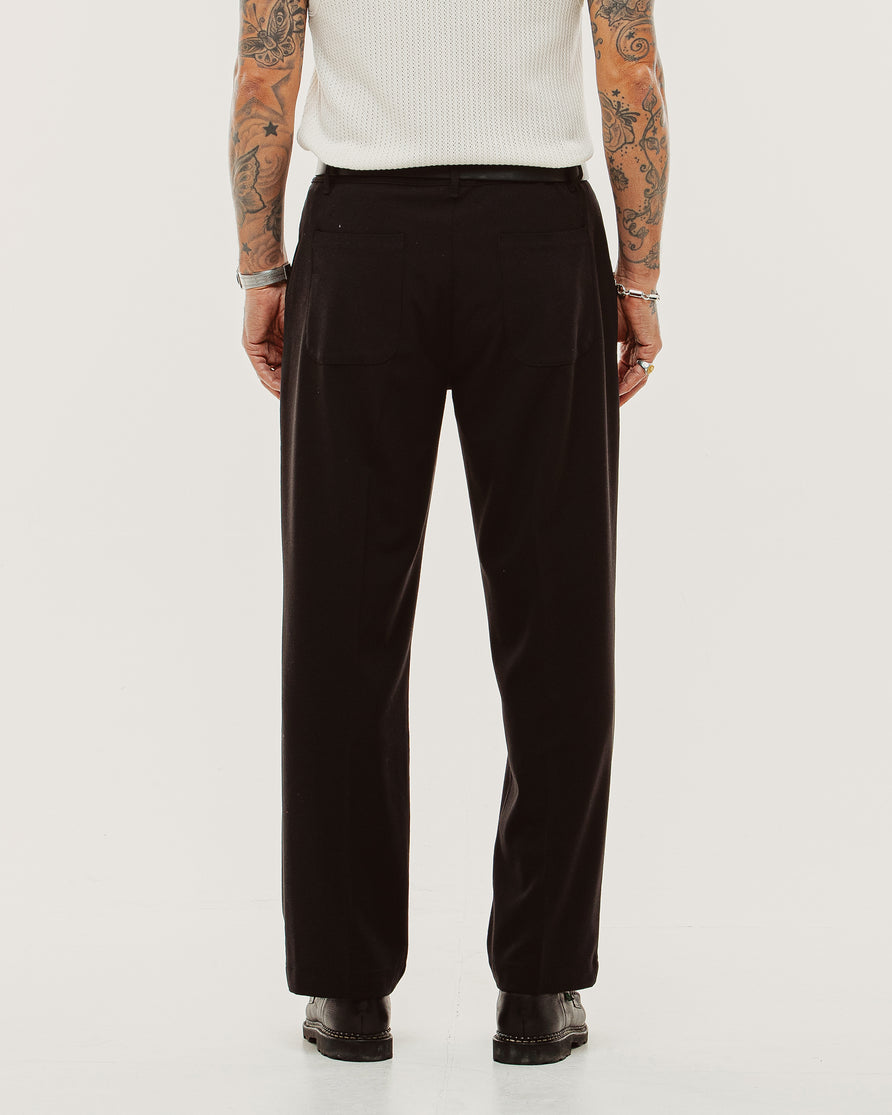 Pressed Station Pant - Black
