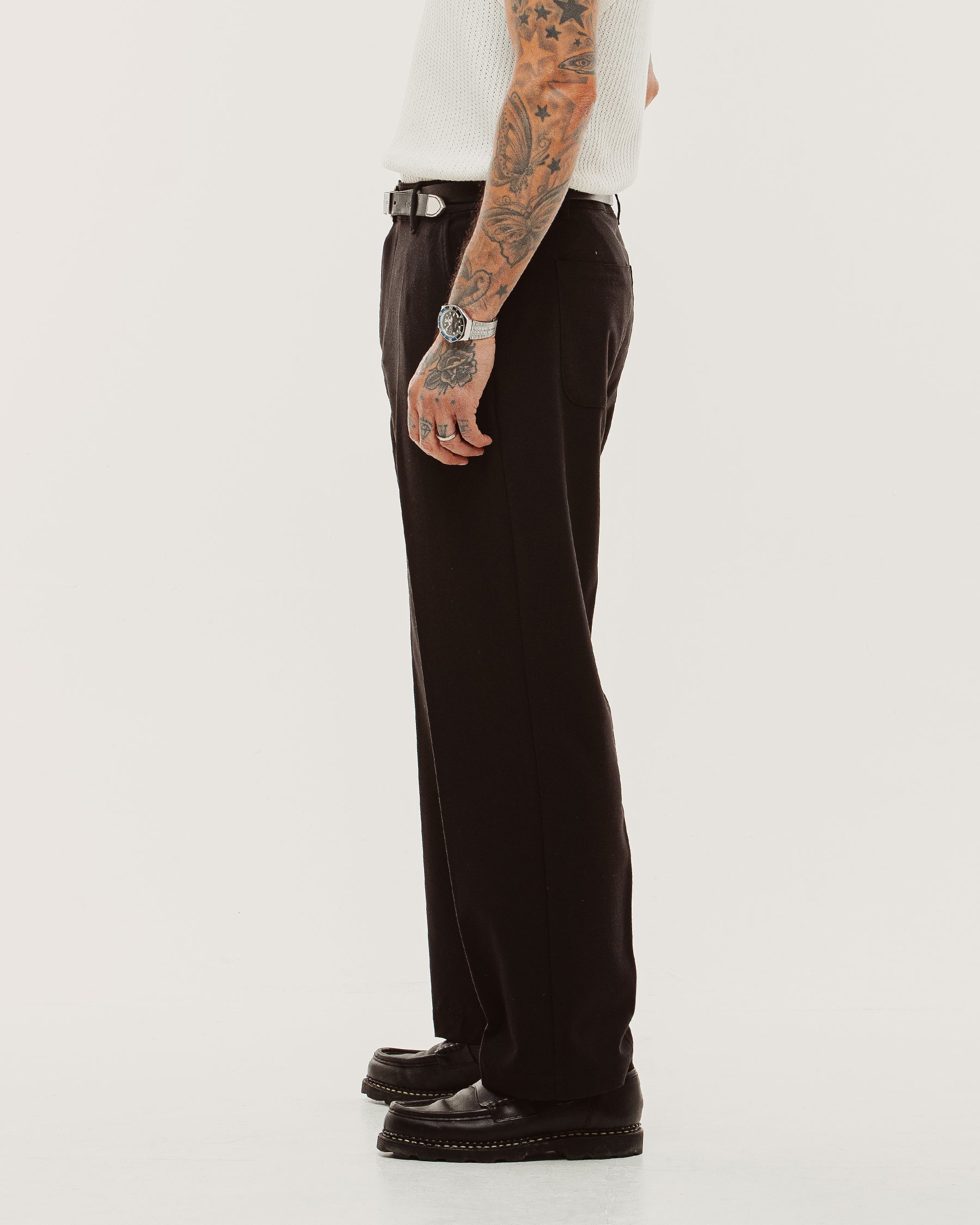 Pressed Station Pant - Black
