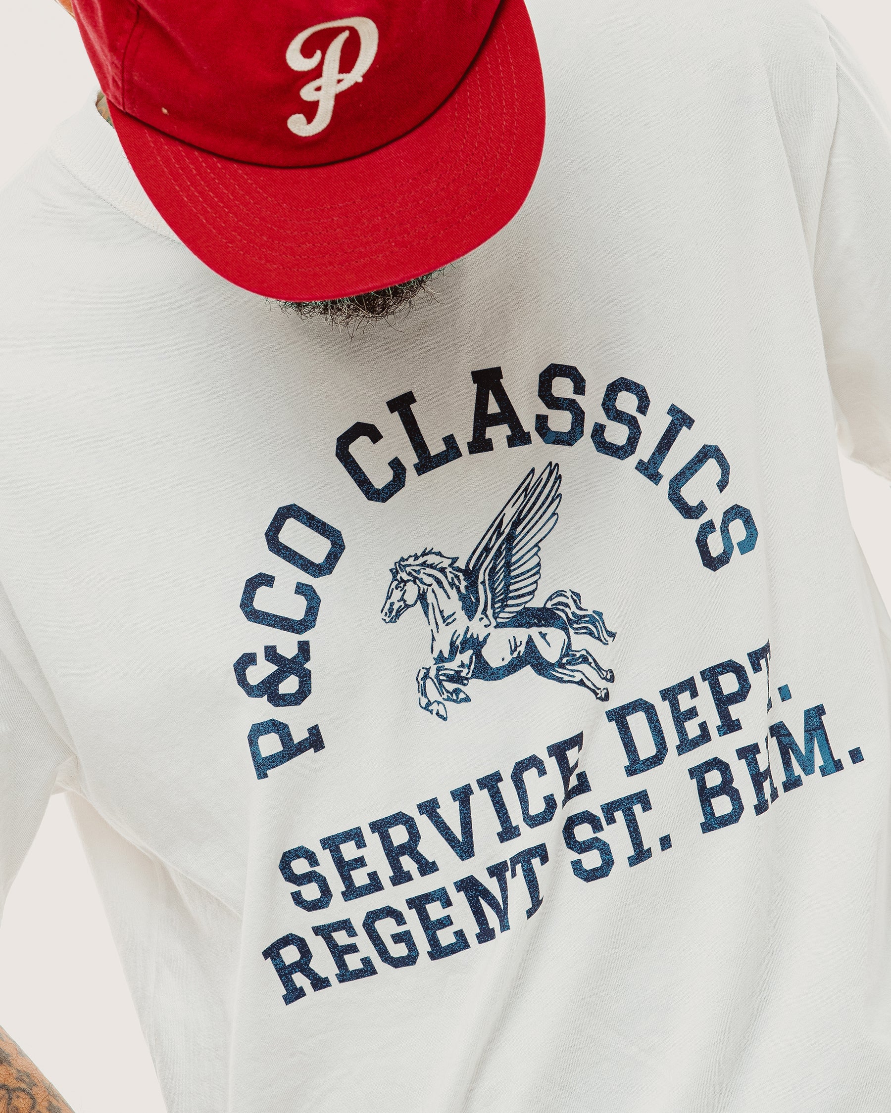 P&Co Classics Boxy T-Shirt - Off White