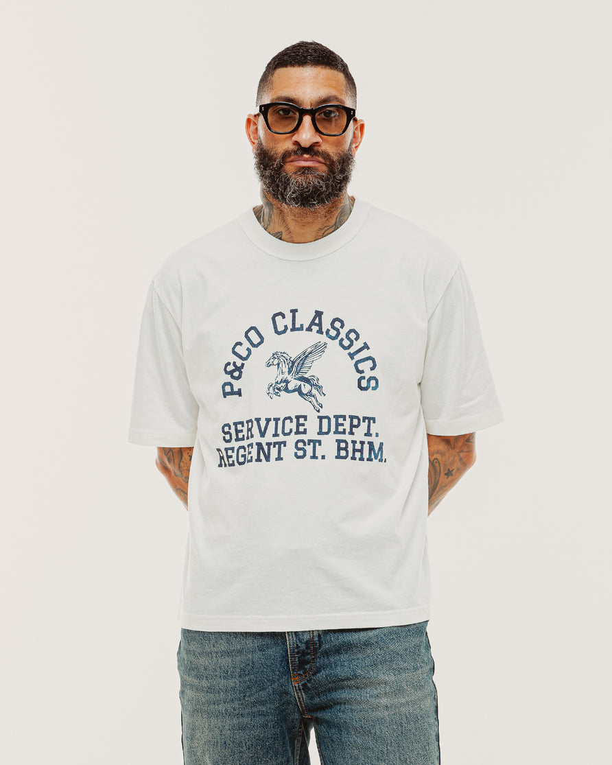 P&Co Classics Boxy T-Shirt - Off White