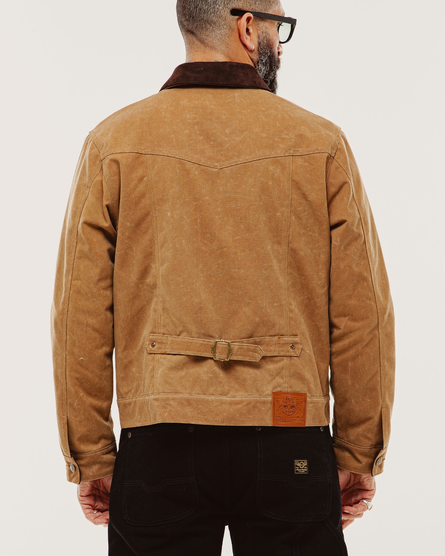 Harlan Waxed Canvas Jacket - Tan